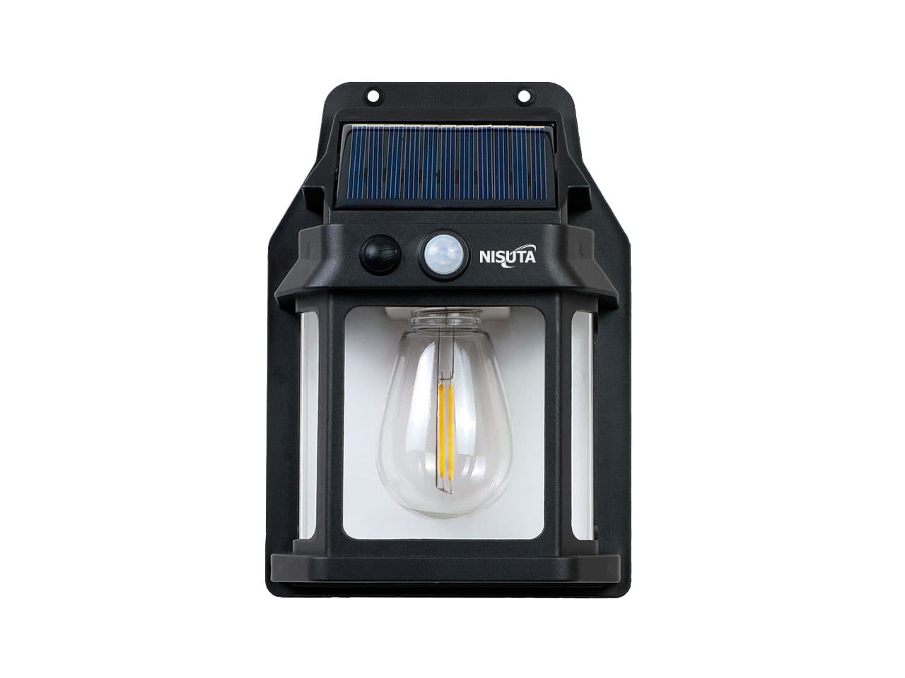Luz Solar para Pared estilo tungsteno con sensor de movimiento · Nisuta · Seguridad