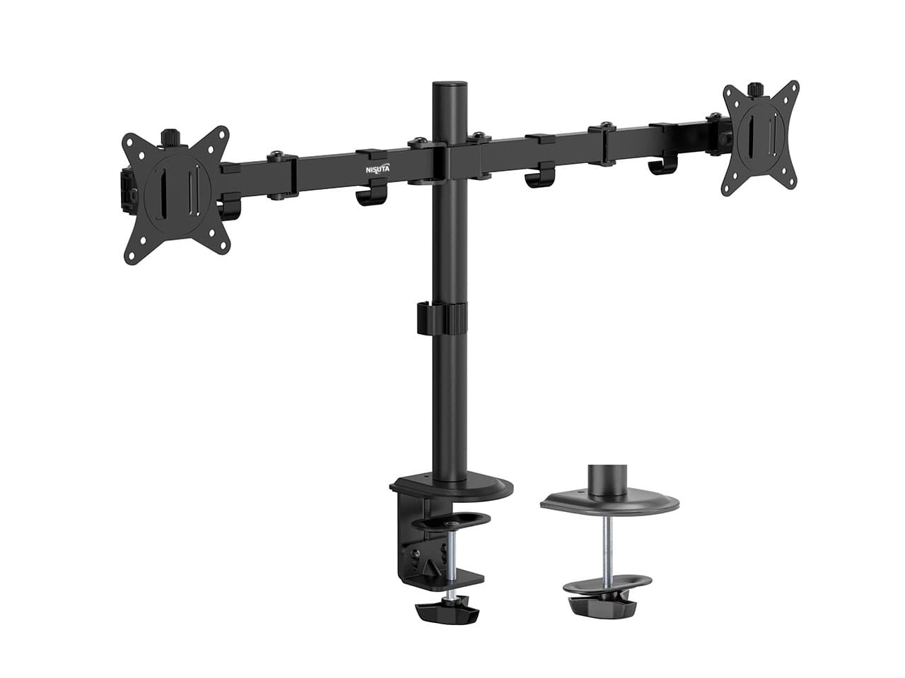 Soporte para 2 Monitores o TV de 17-32" en escritorio hasta 9kg · Nisuta