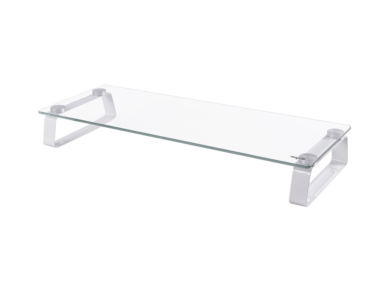 Soporte base elevador de monitor de vidrio templado para escritorio · Nisuta · General