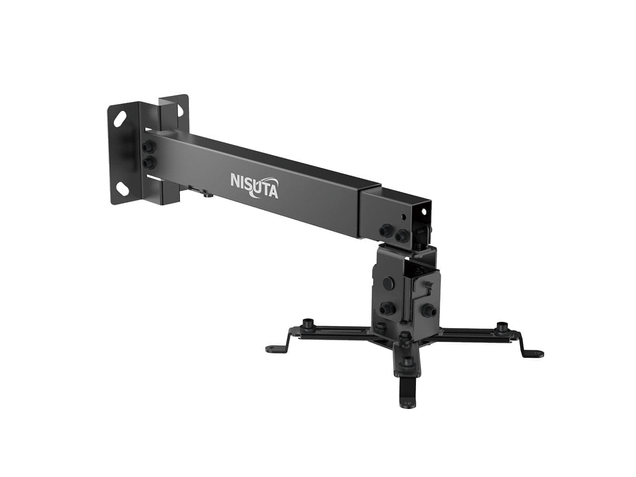 Soporte para proyector en techo y pared con longitud ajustable, hasta 20kg · Nisuta