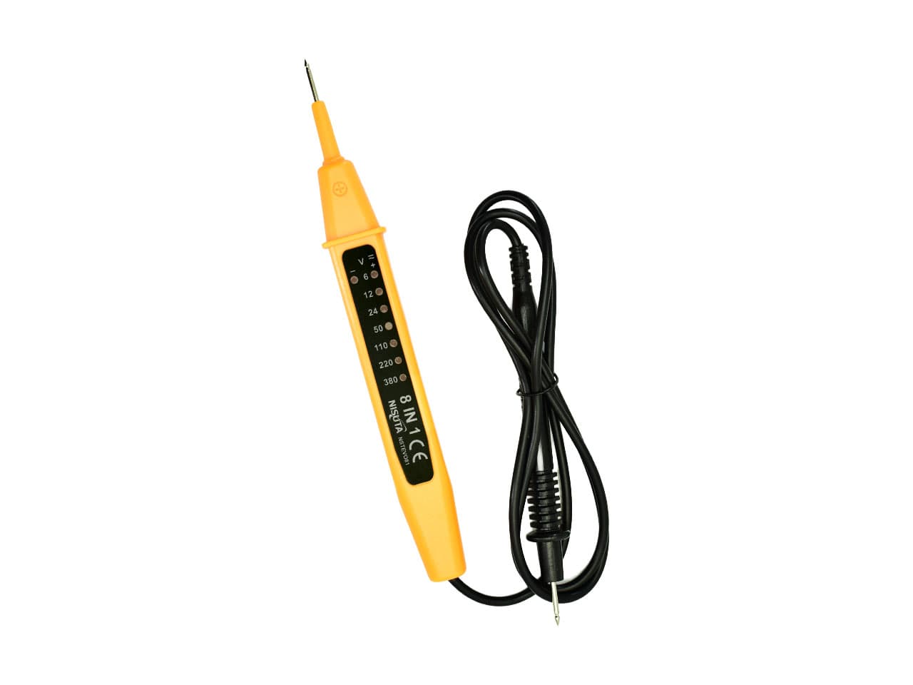 Tester de voltaje 8 en 1 · Nisuta · Medición