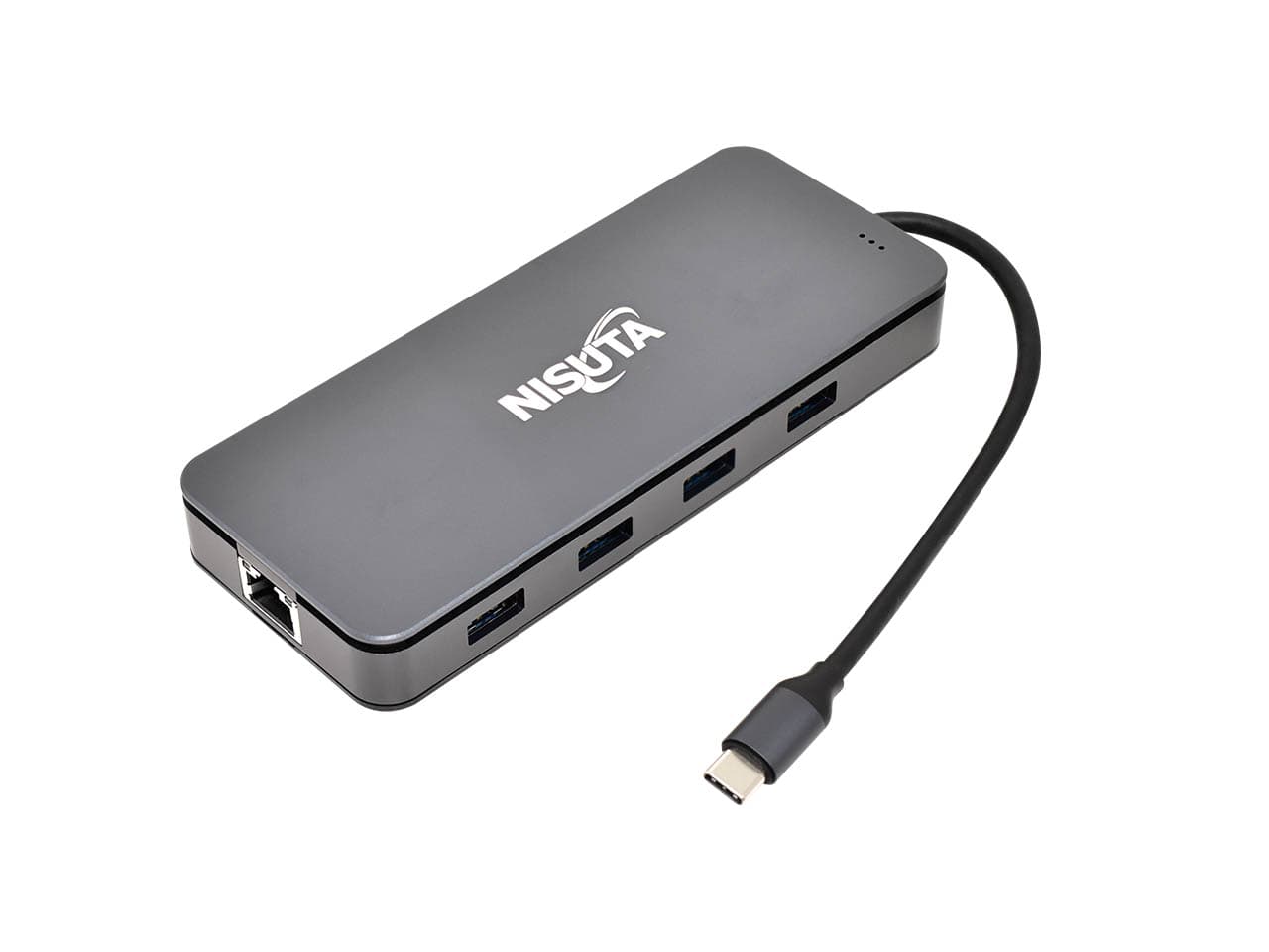 Docking USB C 3.1 a NVMe PCIe, HDMI, VGA, Red gigabit, 4 x USB 3.0, PD 100W. TF/SD