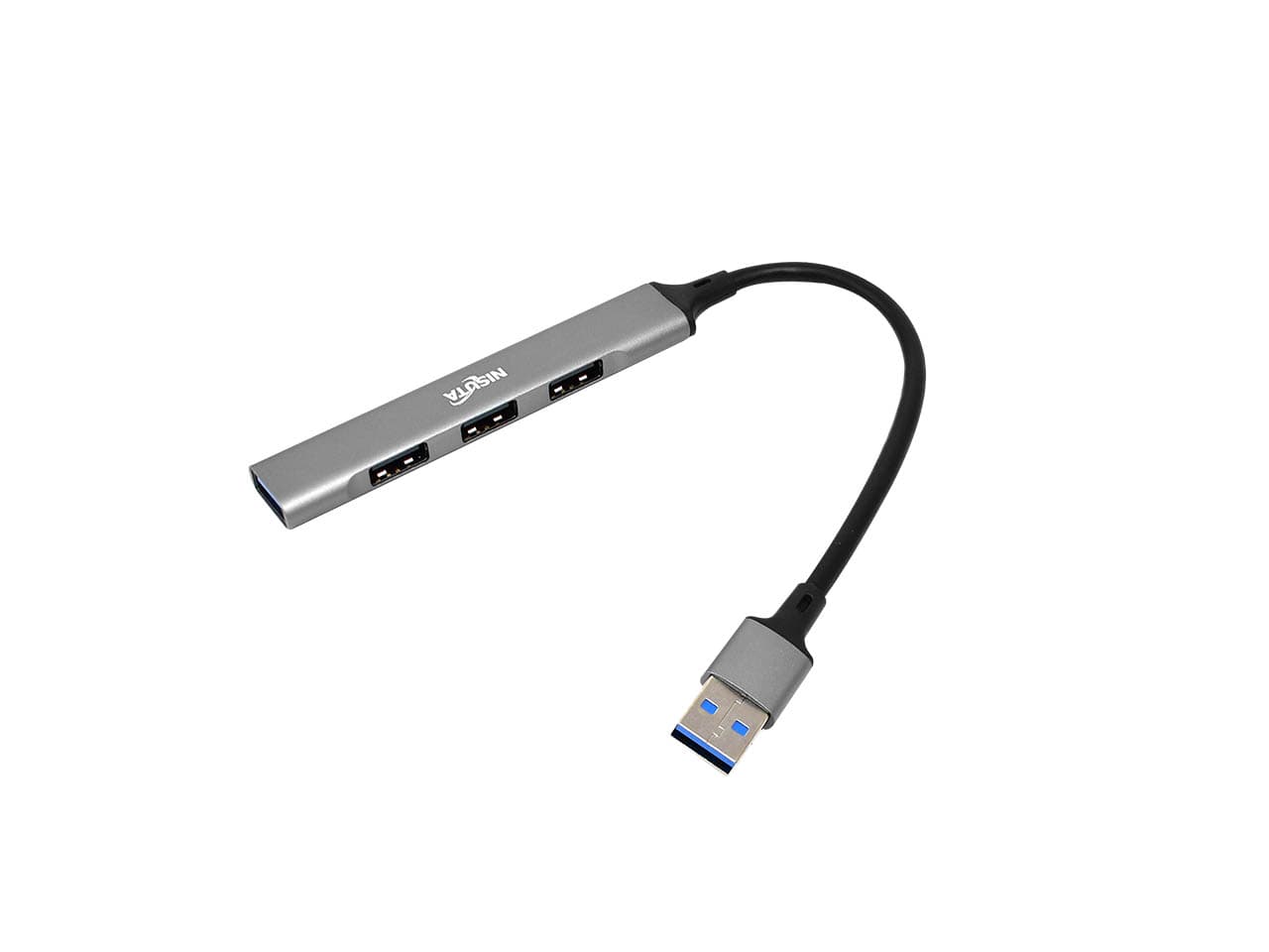 Hub USB C de 3 puertos usb 2.0 y 1 puerto usb 3.0