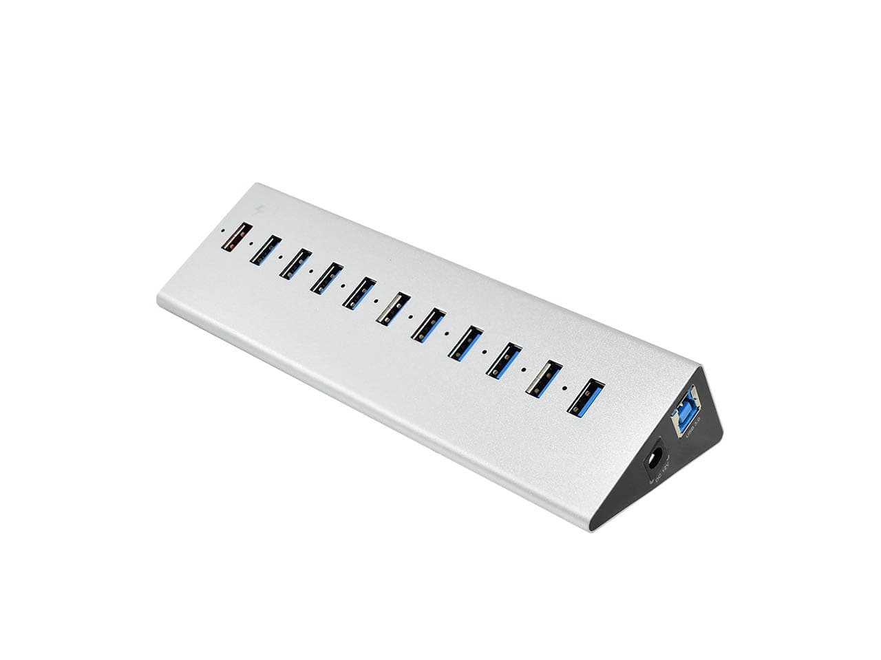 Hub USB 3.0 de 10 puertos + 1 QC 3.0 de carga rápida · Nisuta · General