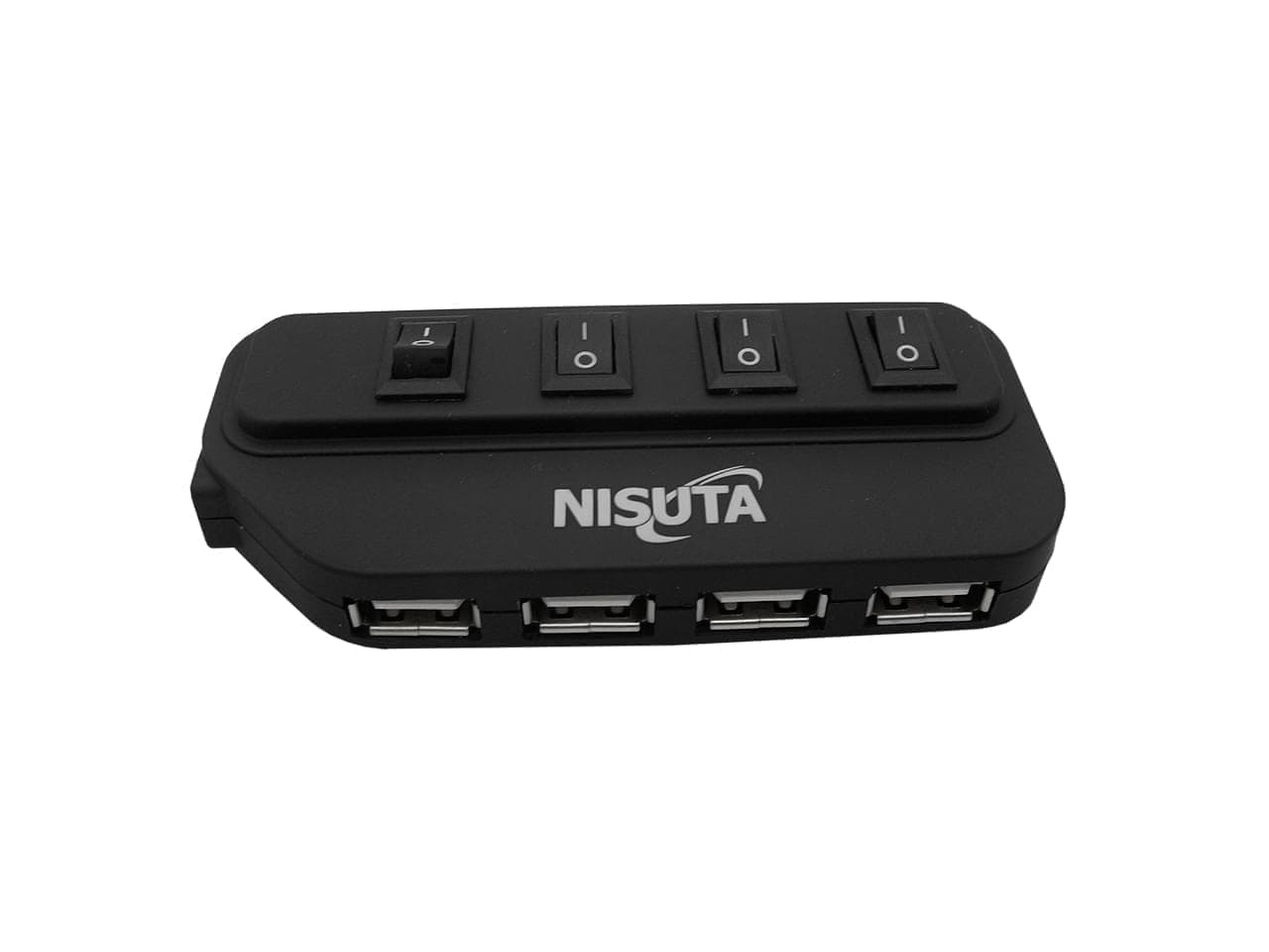 Hub USB 2.0 de 4 puertos con switch por puerto