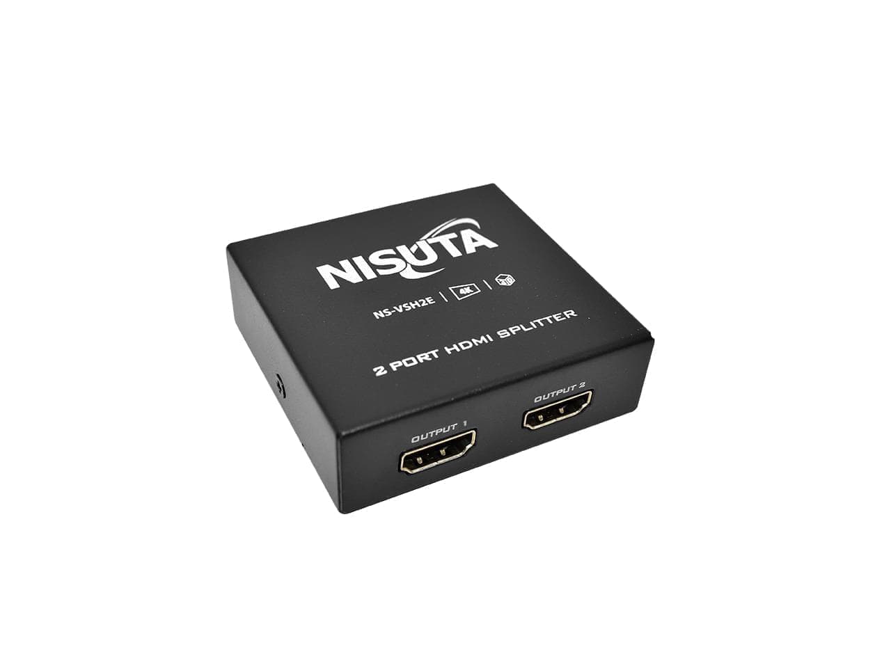 Splitter HDMI de 2 puertos 4K, 3D, 1.4b