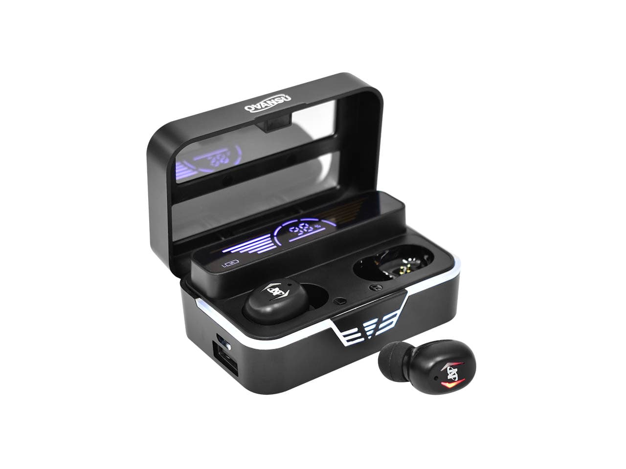Auricular Bluetooth Earbuds con cajita recargable · Nisuta · Bluetooth