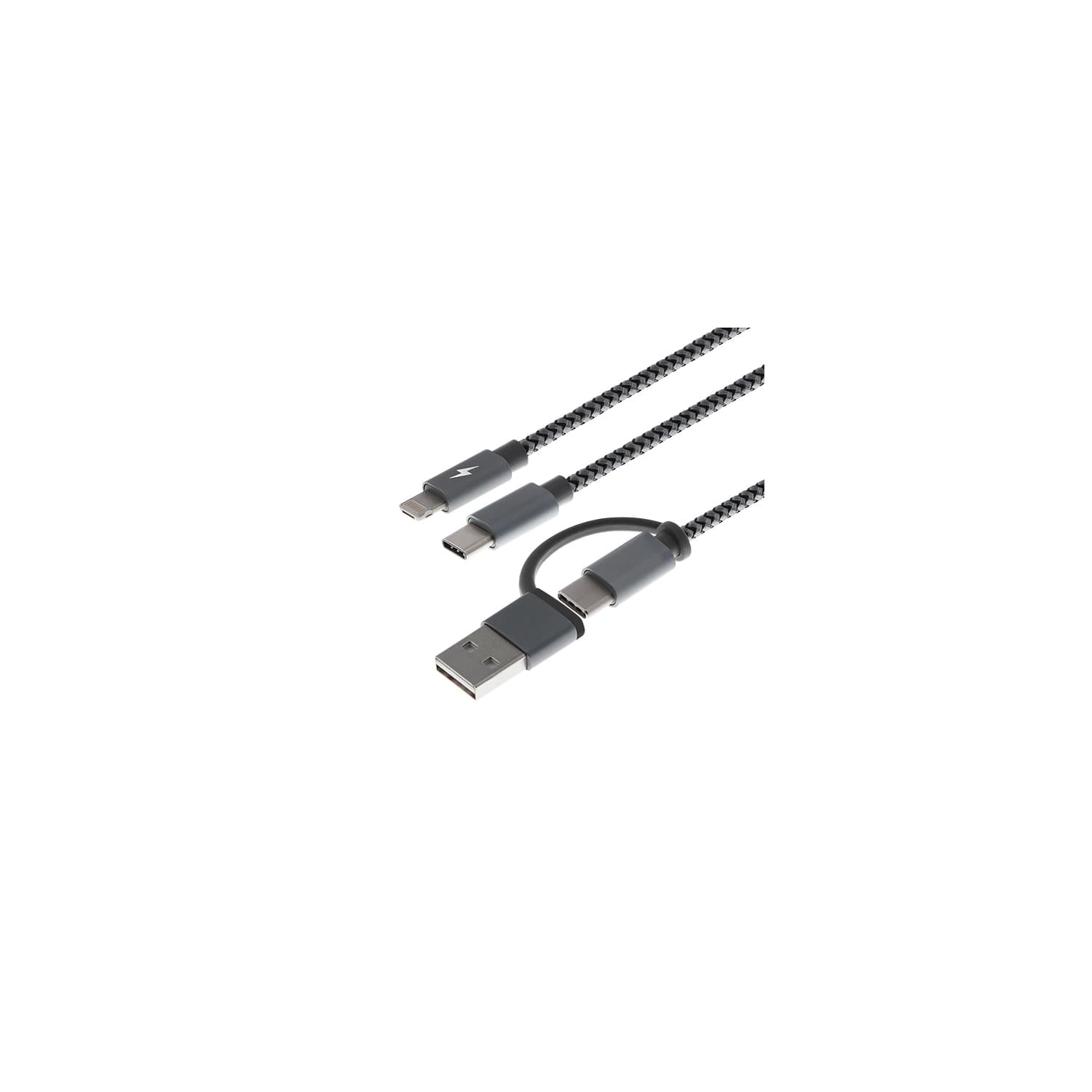 Cable multifuncional para carga 5 en 1 · XTECH