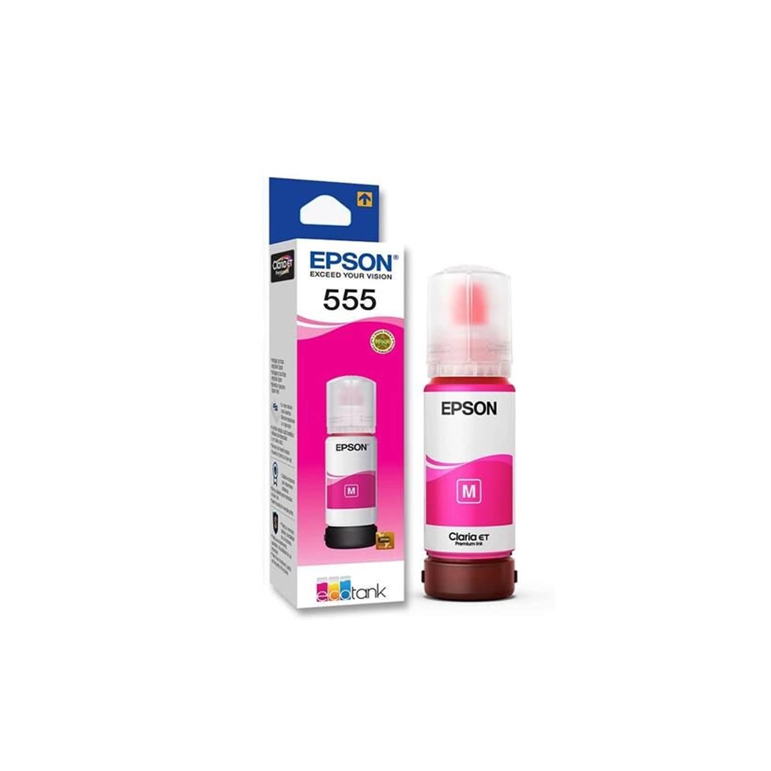 Botella de Tinta Epson 555 Magenta · Epson