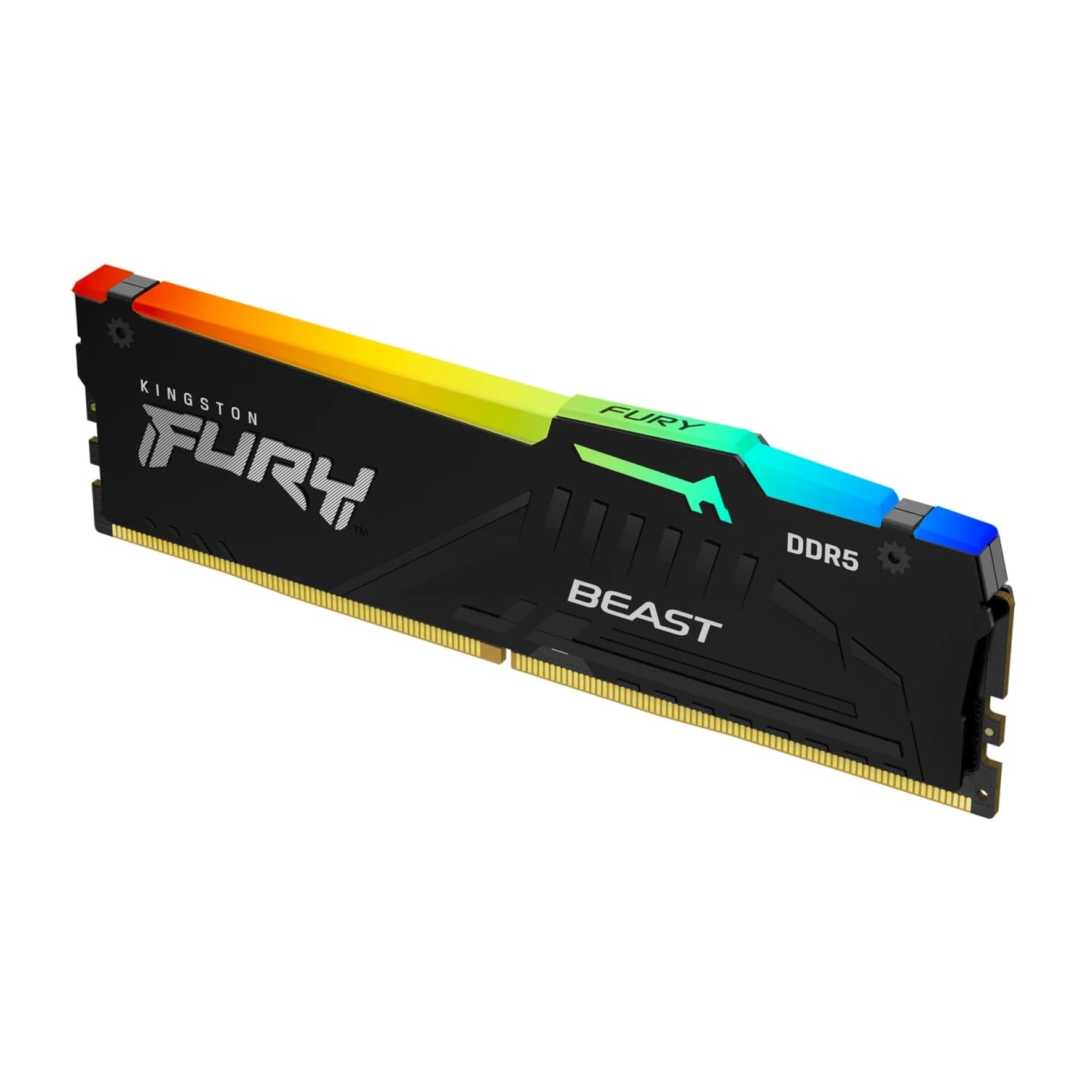 Memoria PC Fury DDR5 16GB 5600 Beast Neg RGB 16Gbi · Kingston · DDR5