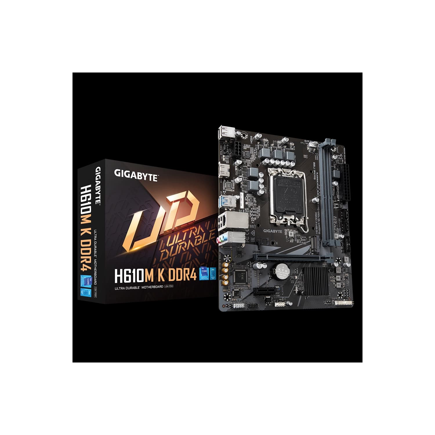 Motherboard GIGABYTE H610M K DDR4 LGA1700 DDR4 · Gigabyte · General