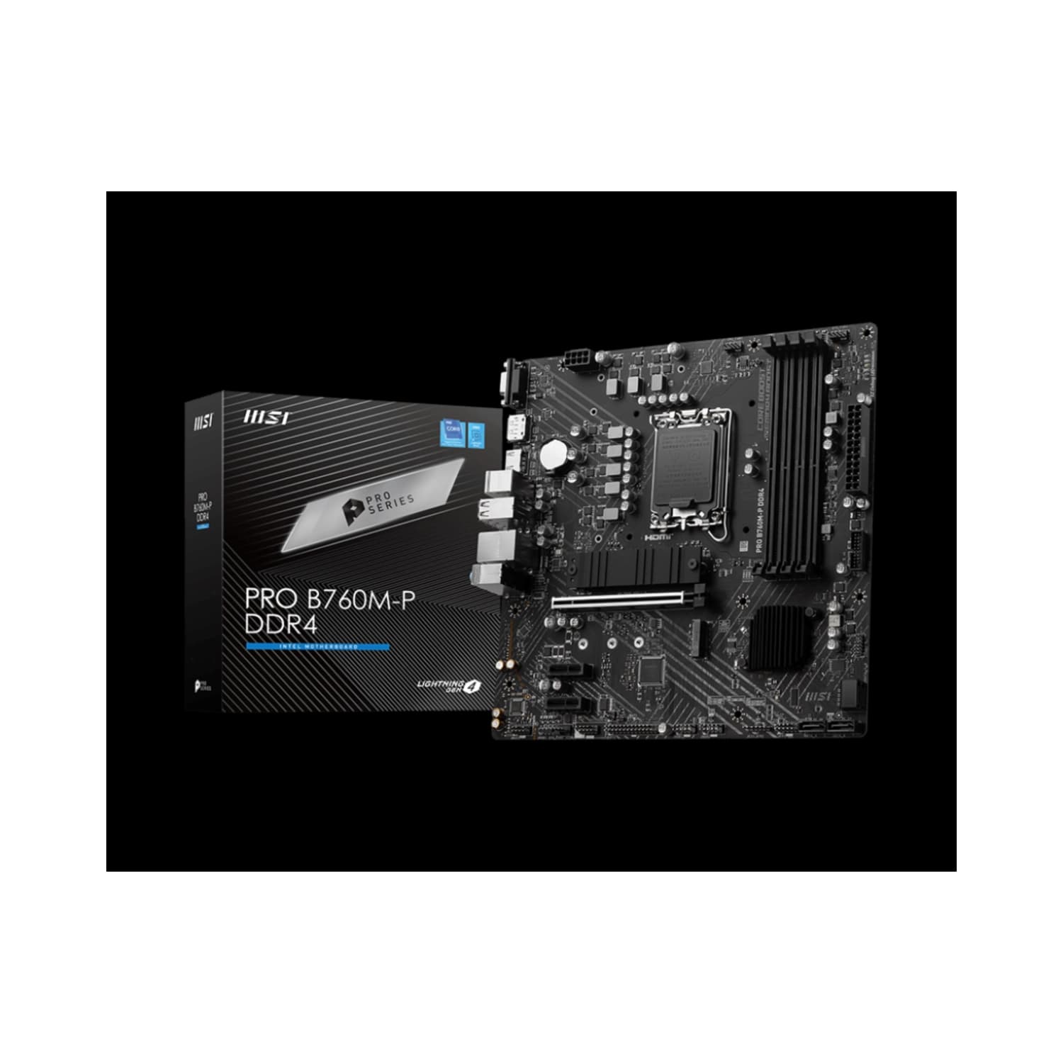 Motherboard MSI PRO B760M-P LGA1700 DDR4 · MSI · General