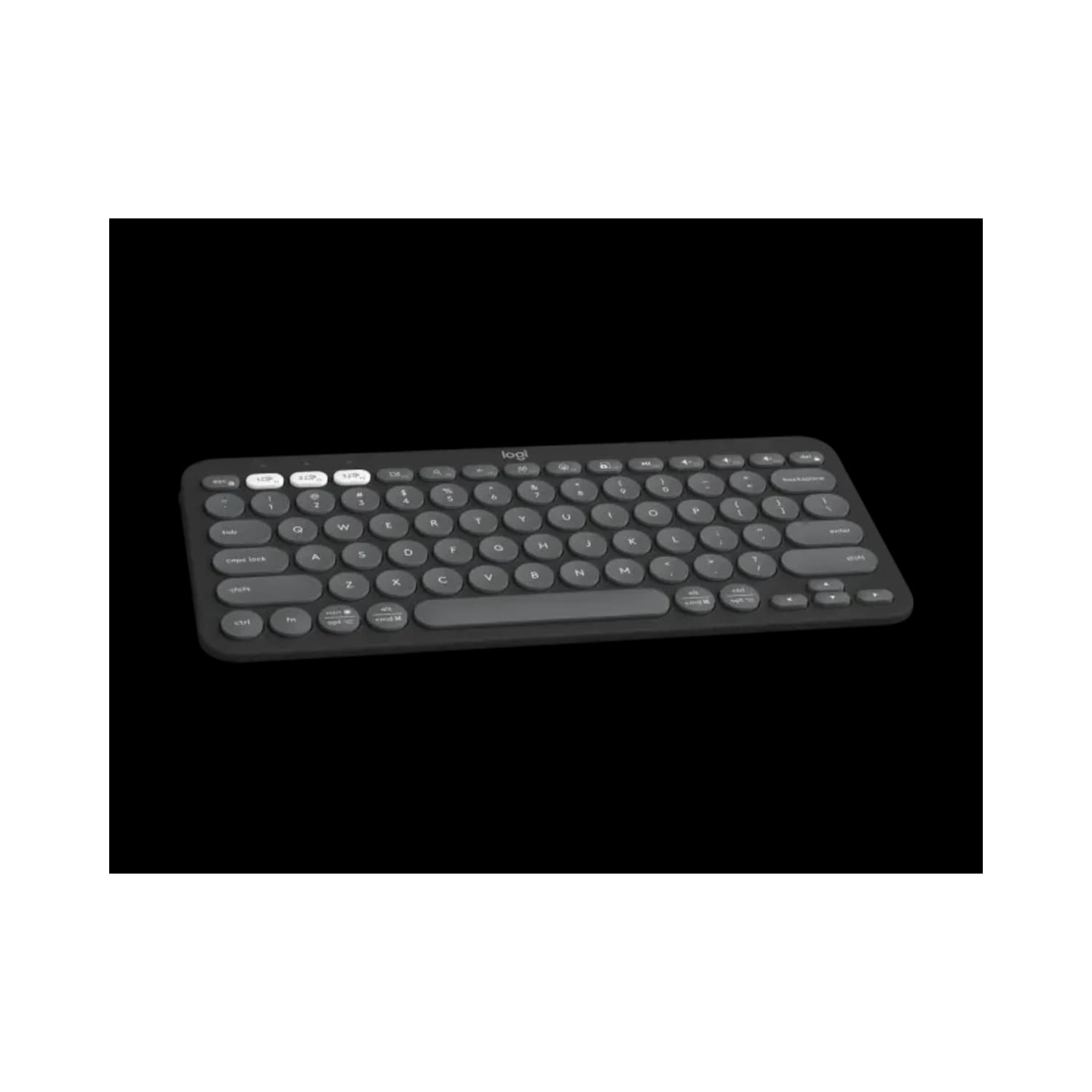 Teclado Inalámbrico Logitech Pebble 2 K380 Negro · Logitech · Inalámbrico