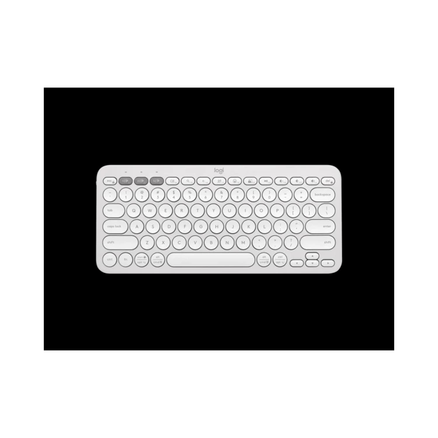 Teclado Inalámbrico Logitech Pebble 2 K380 Blanco · Logitech · Inalámbrico