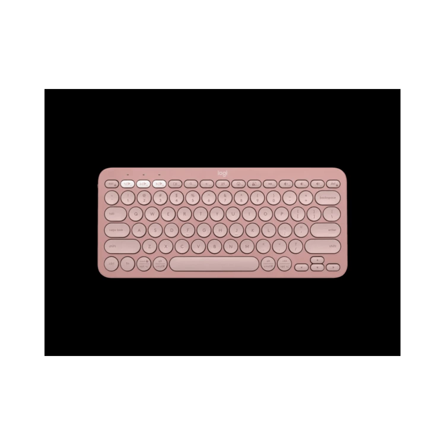 Teclado Inalámbrico Logitech Pebble 2 K380 Rosa · Logitech · Inalámbrico