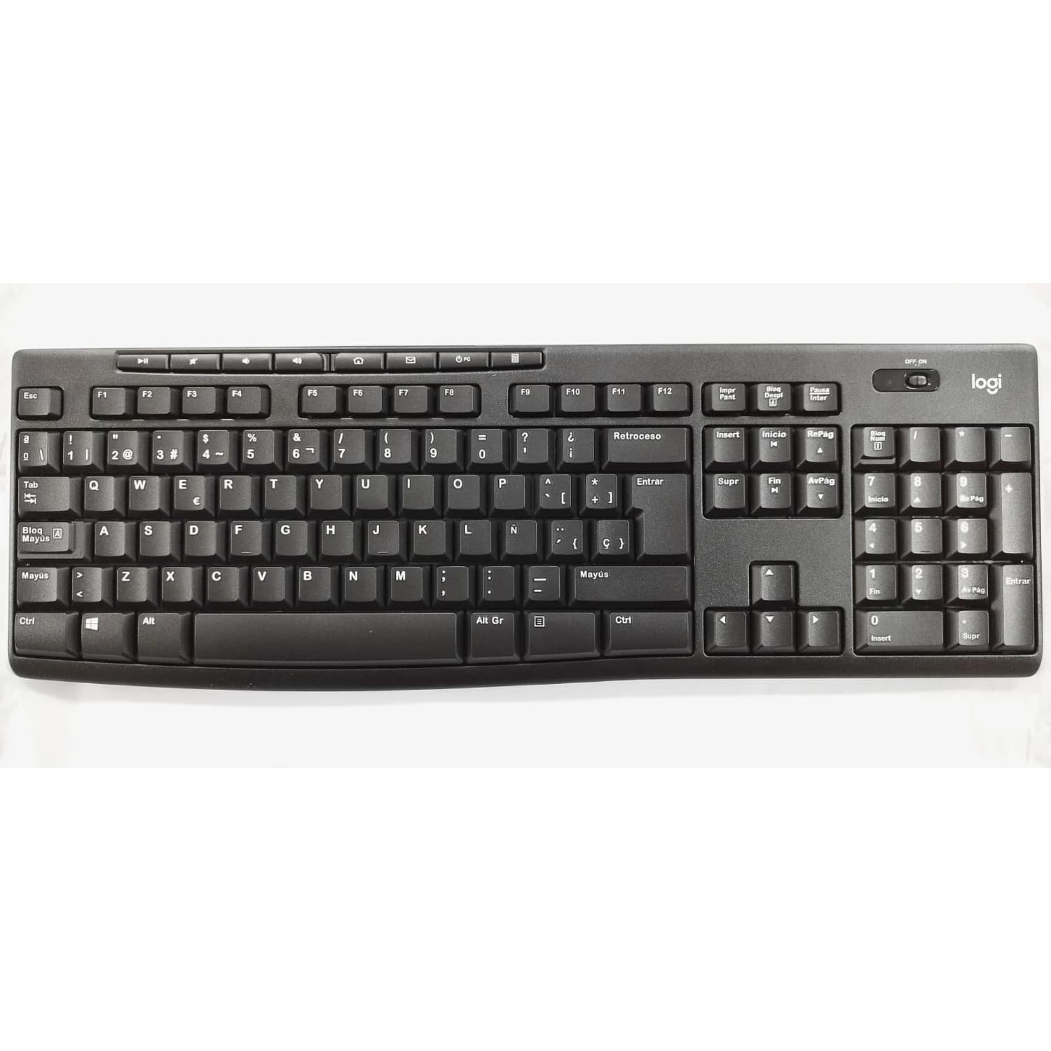 Teclado Inalámbrico Logitech K270 Español · Logitech · Inalámbrico