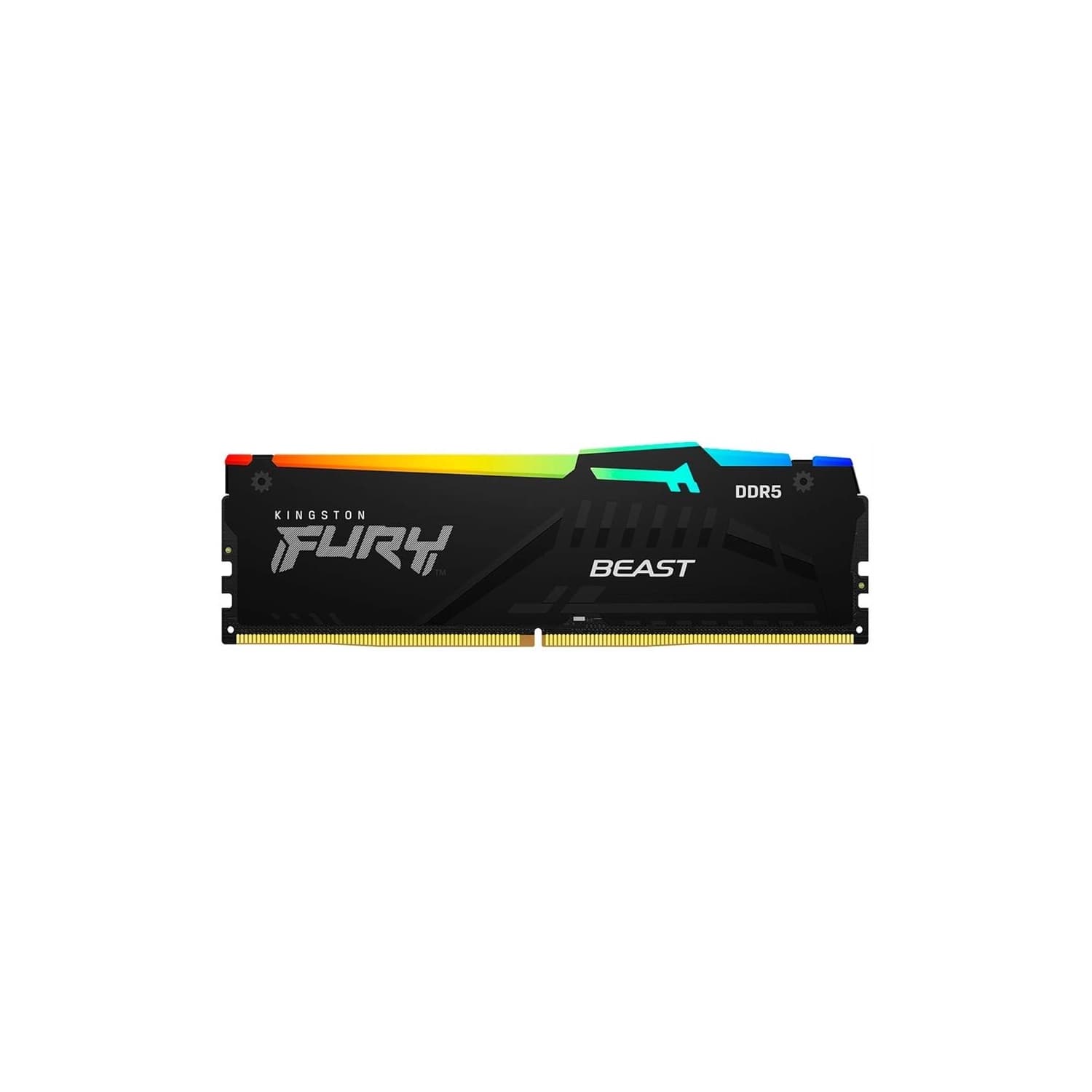 Memoria PC Fury DDR5 16GB 5200 Beast RGB Negra · Kingston · DDR5