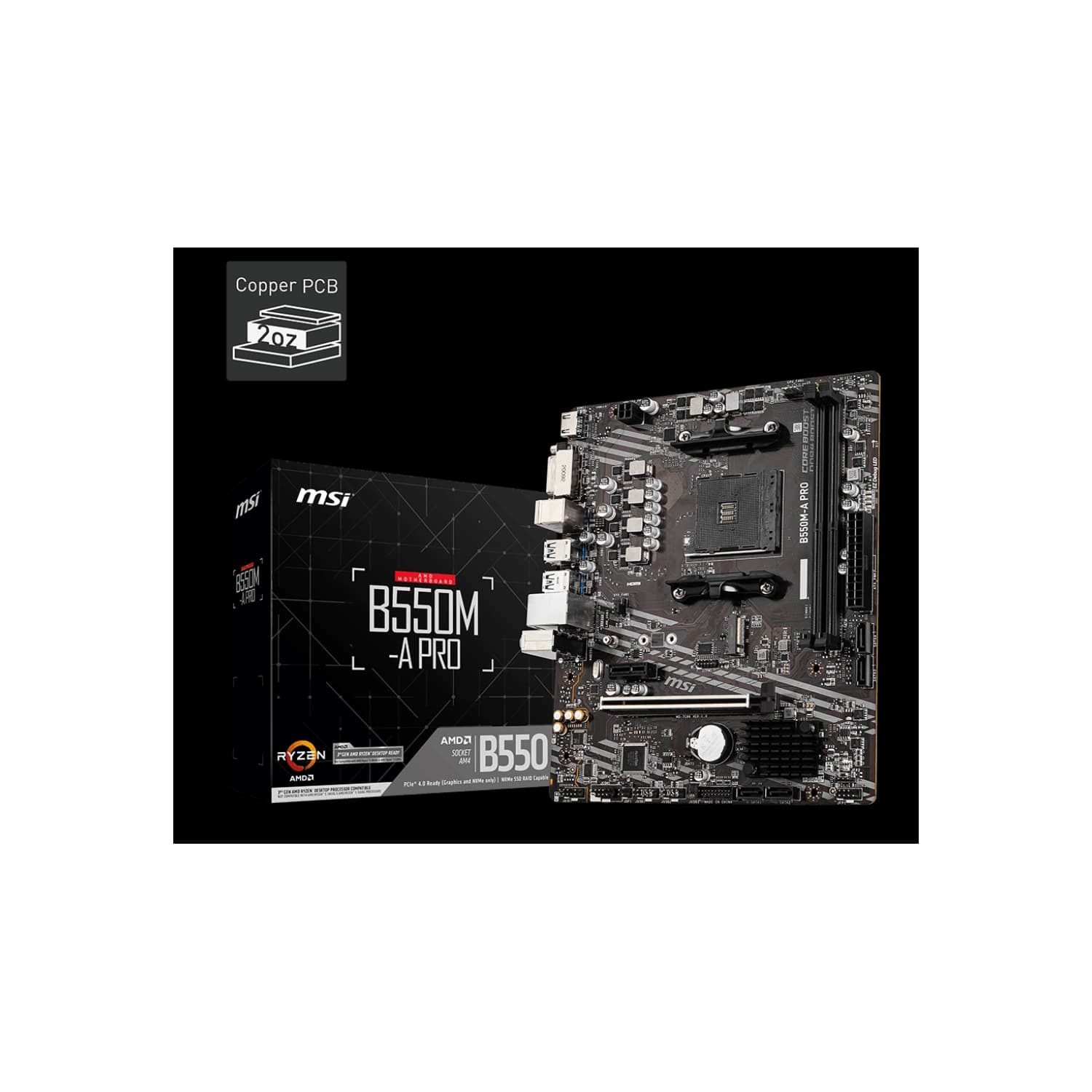 Motherboard MSI B550M-A PRO (AM4) · MSI · AMD AM4
