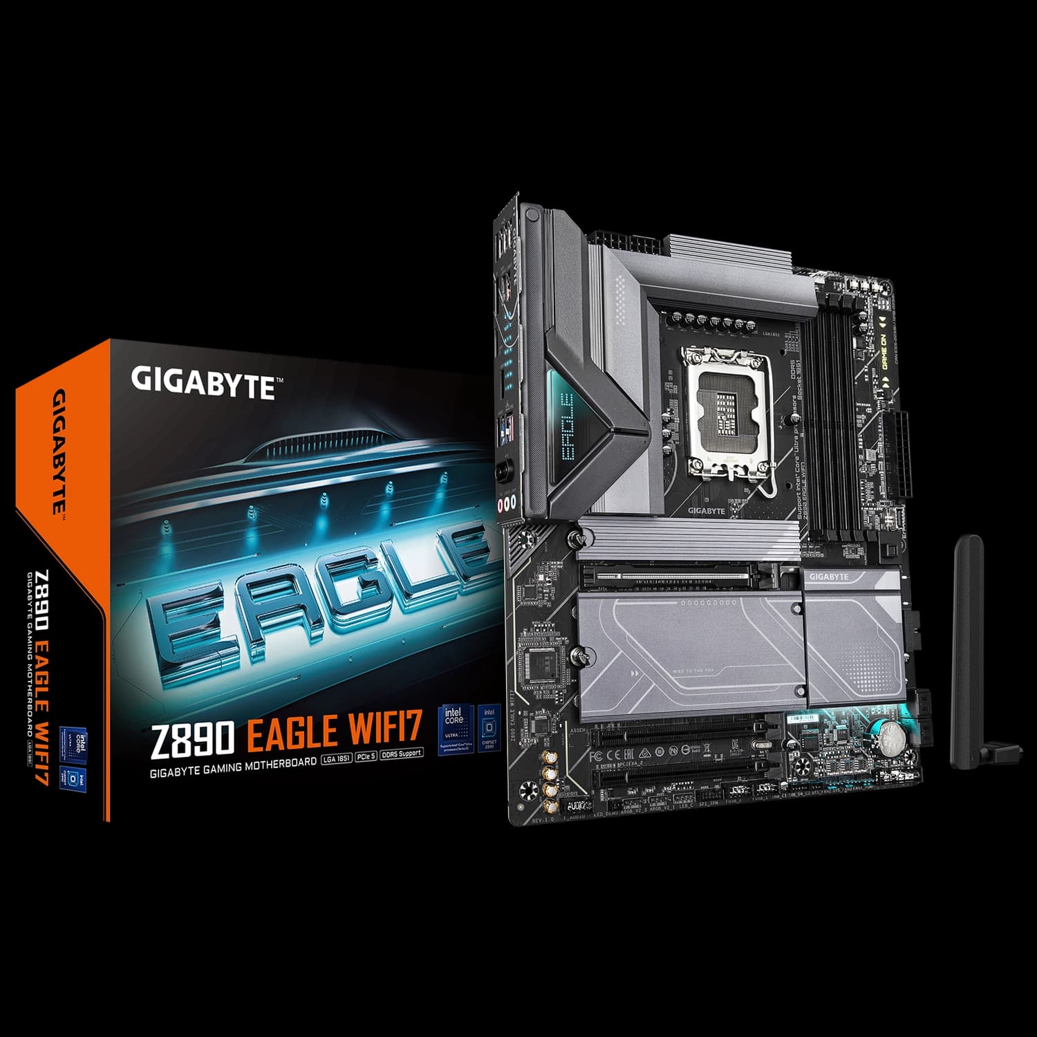 Motherboard GIGABYTE Z890 EAGLE WIFI7 LGA1851 DDR5 · Gigabyte · Intel 1851
