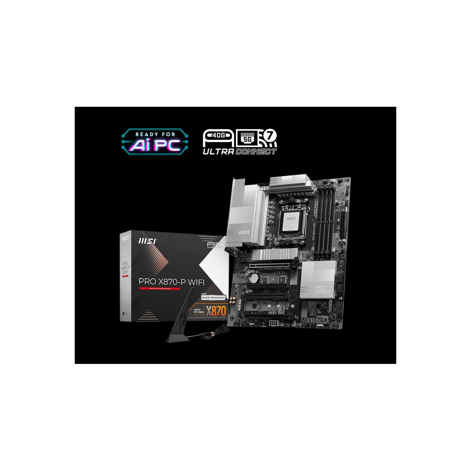 Motherboard MSI PRO X870-P WIFI AM5 DD5 · MSI · AMD AM5