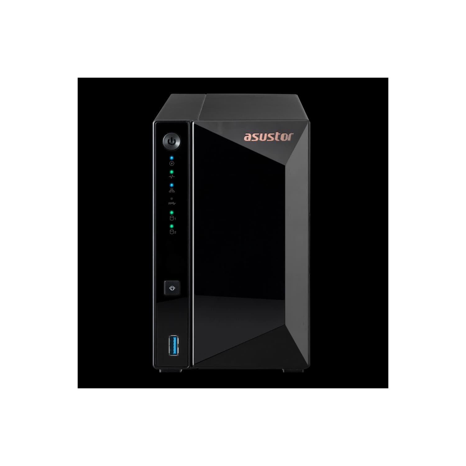 Asustor NAS Tower Drivestor 2 Pro Gen2 AS3302T v2 2X3.5/2.5 · ASUSTOR