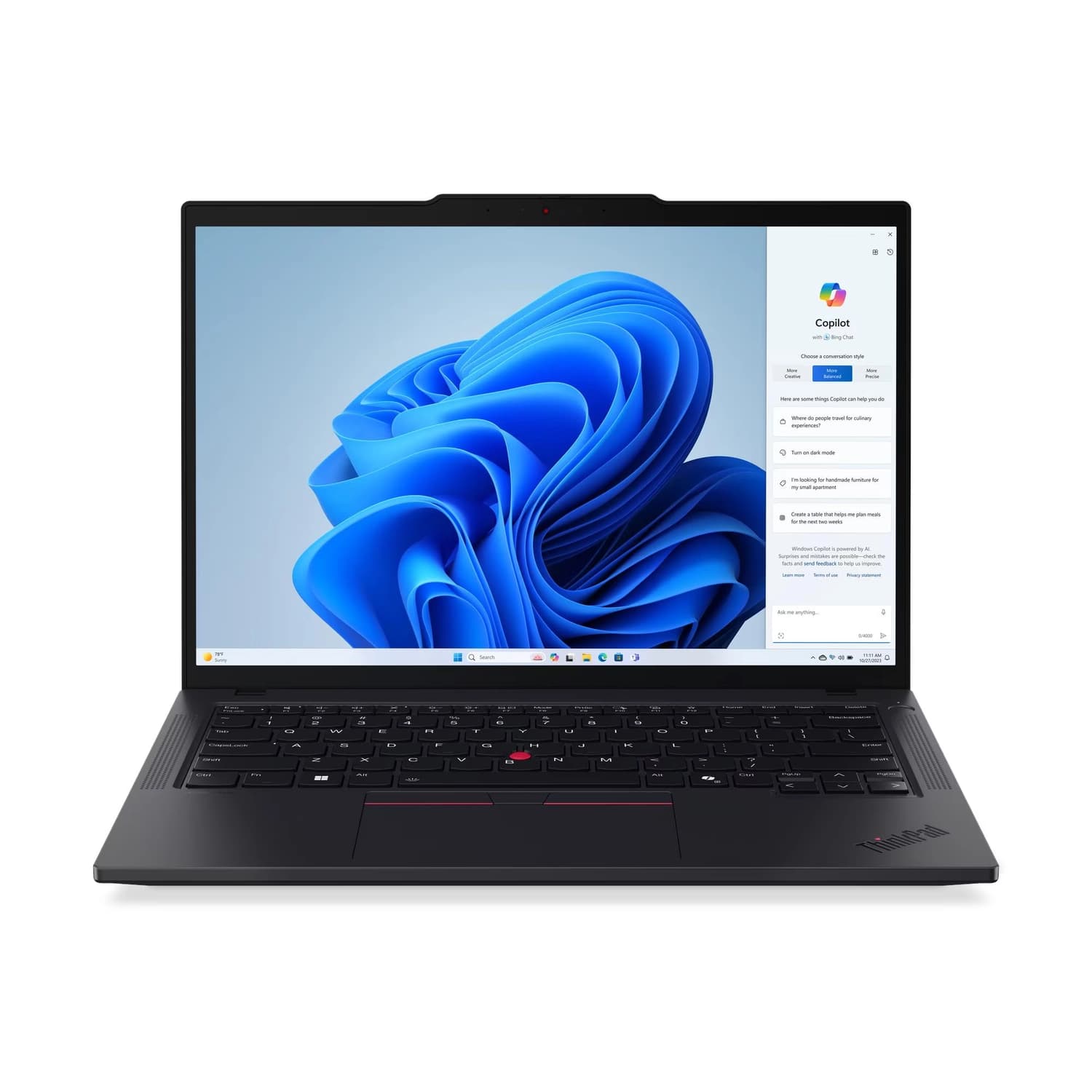 Notebook Lenovo T14-Intel, ULT7-155U, 16GB, 512 SSD, W11 Pro · Lenovo · Intel