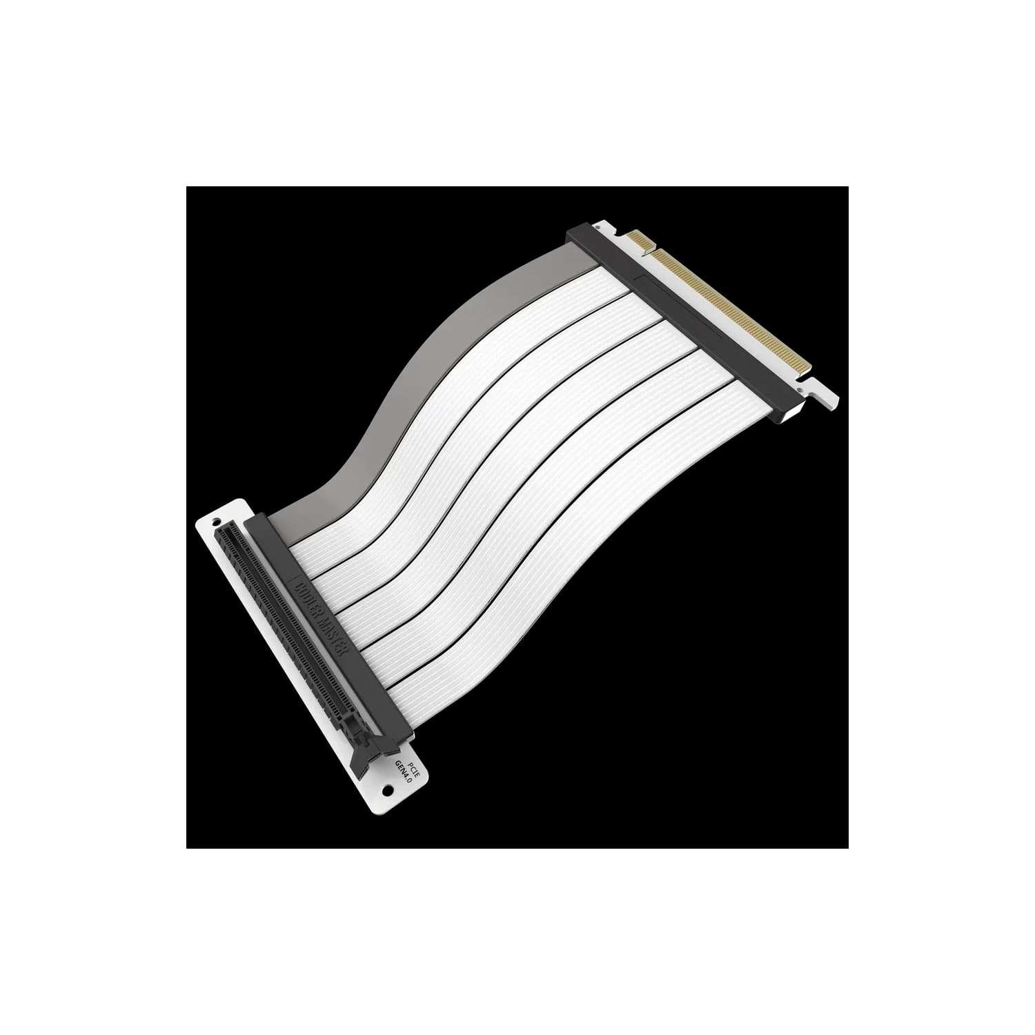 Cable Riser Cooler Master PCIe 4.0 x16 300mm V2 White · CoolerMaster
