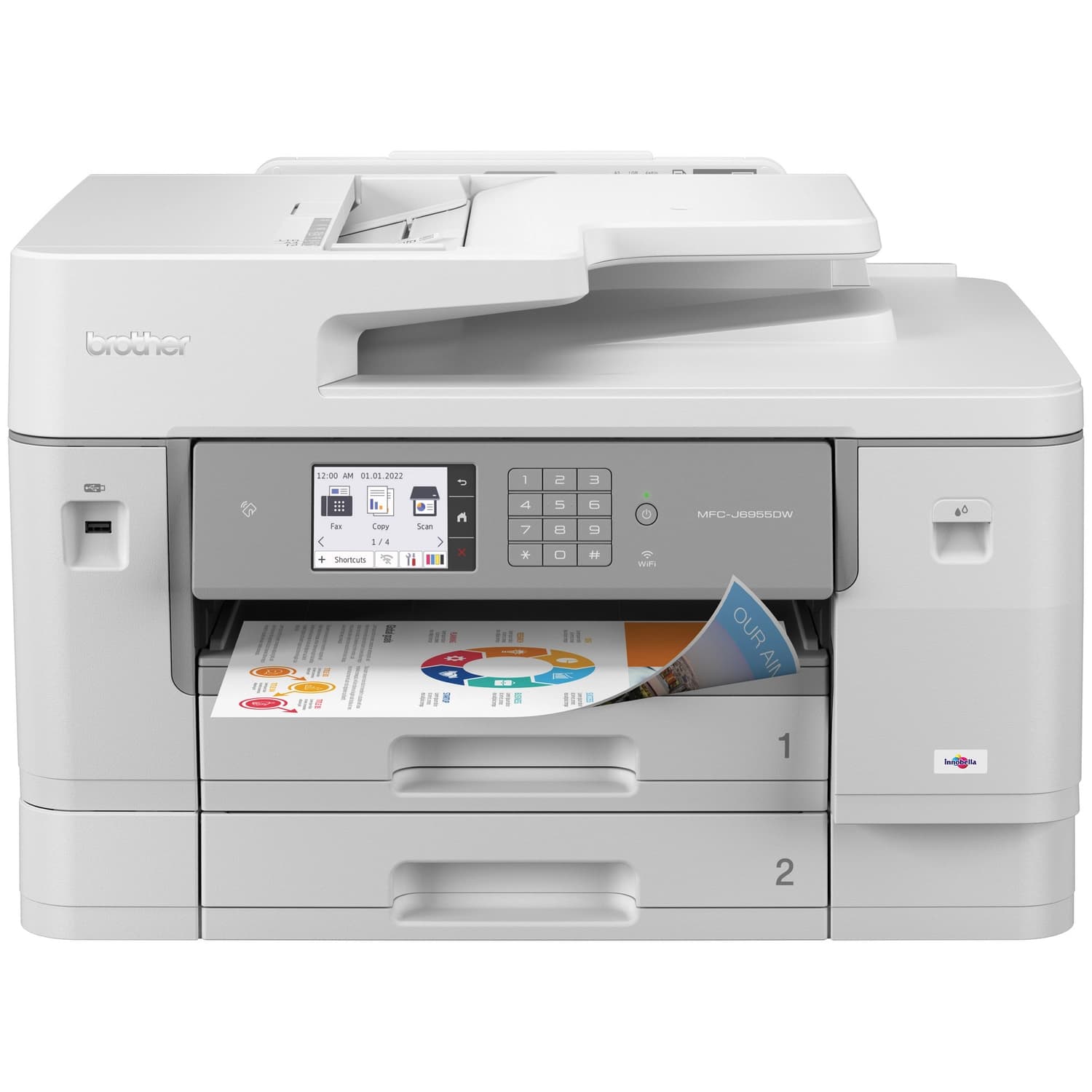 Impresora Brother MFCJ6955DW Multifunción Laser · BROTHER · Multifunción