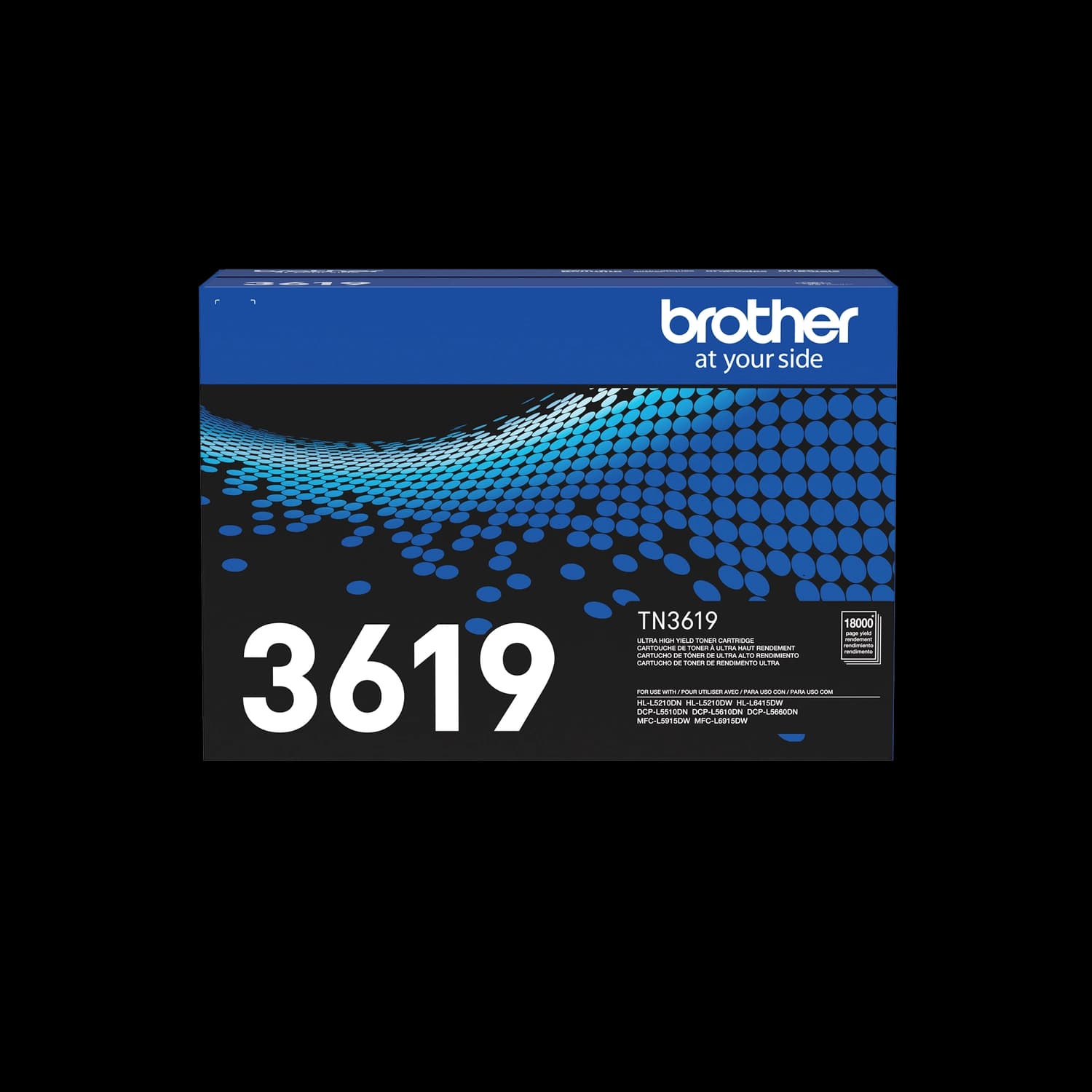Tóner Brother TN3619 Negro · BROTHER · Toner