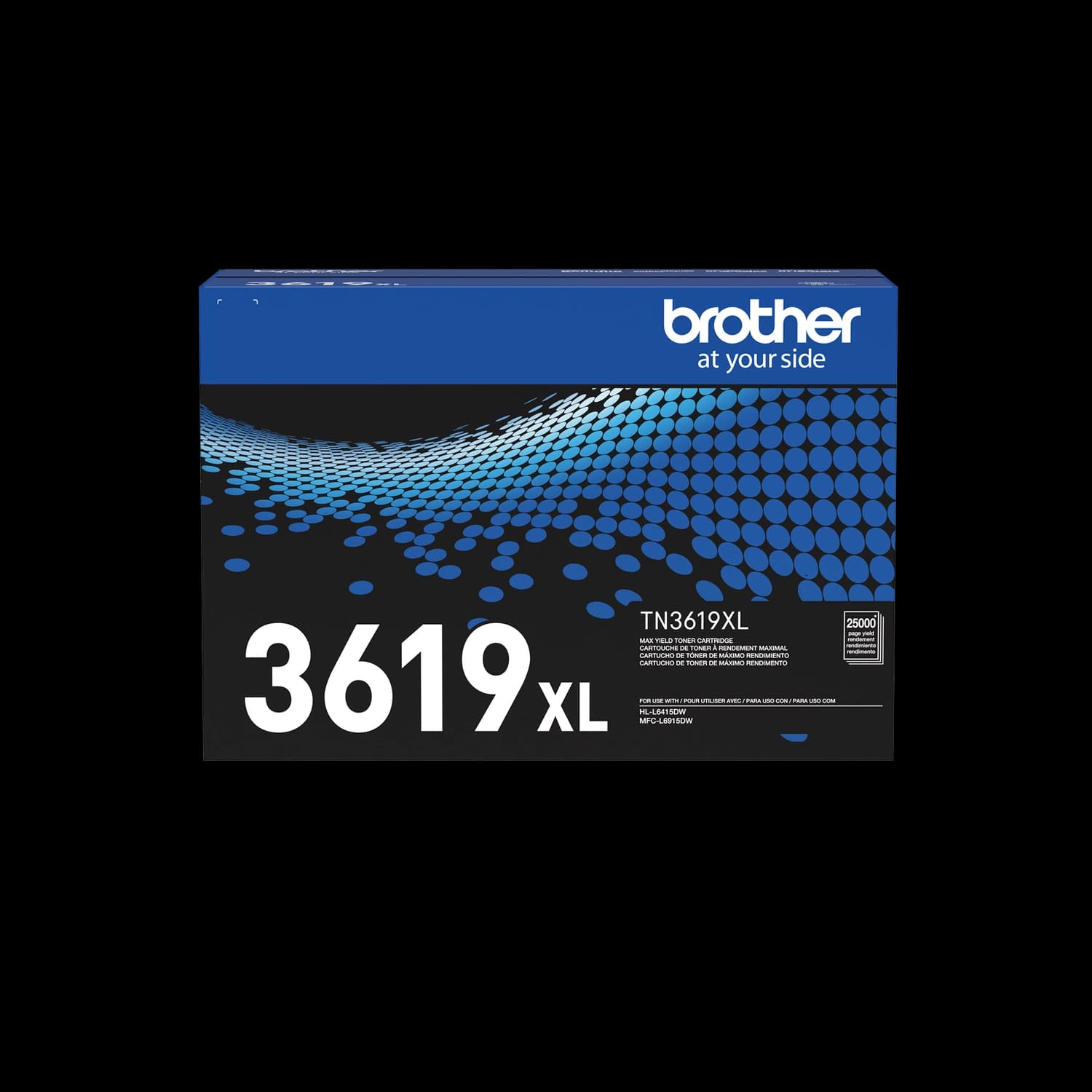 Tóner Brother TN3619XL Negro Alto Rendimiento · BROTHER · Toner