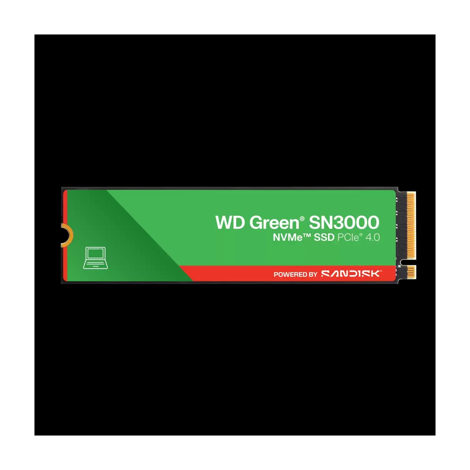 Disco Interno SSD WD Green SN3000 1TB M.2 2280 NVMe PCIe 4.0 5000MB/s · WD