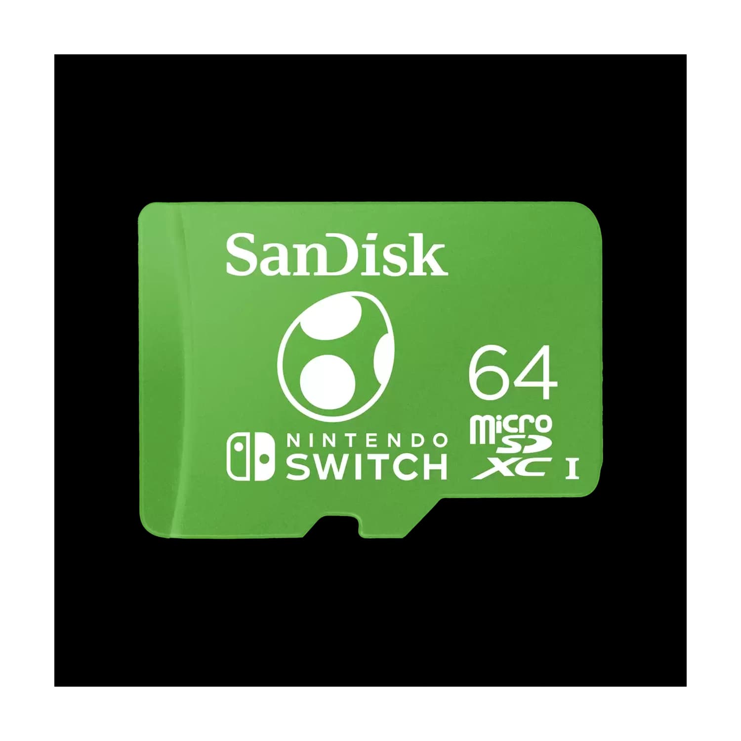 Tarjeta de Memoria Sandisk MicroSDXC 64GB UHS-I Card C10 U3 100Mb for Nintendo Switch Yoshi Edition · SANDISK · General
