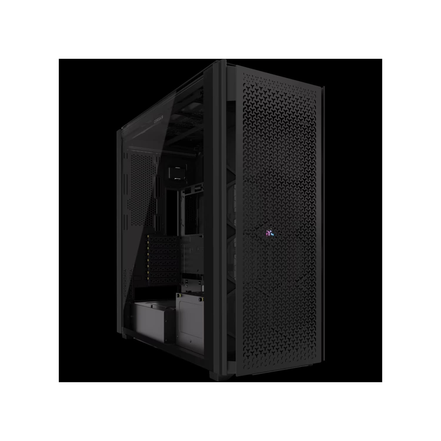 Gabinete CORSAIR 9000D RGB AIRFLOW Negro · Corsair · Gamer/con vidrio