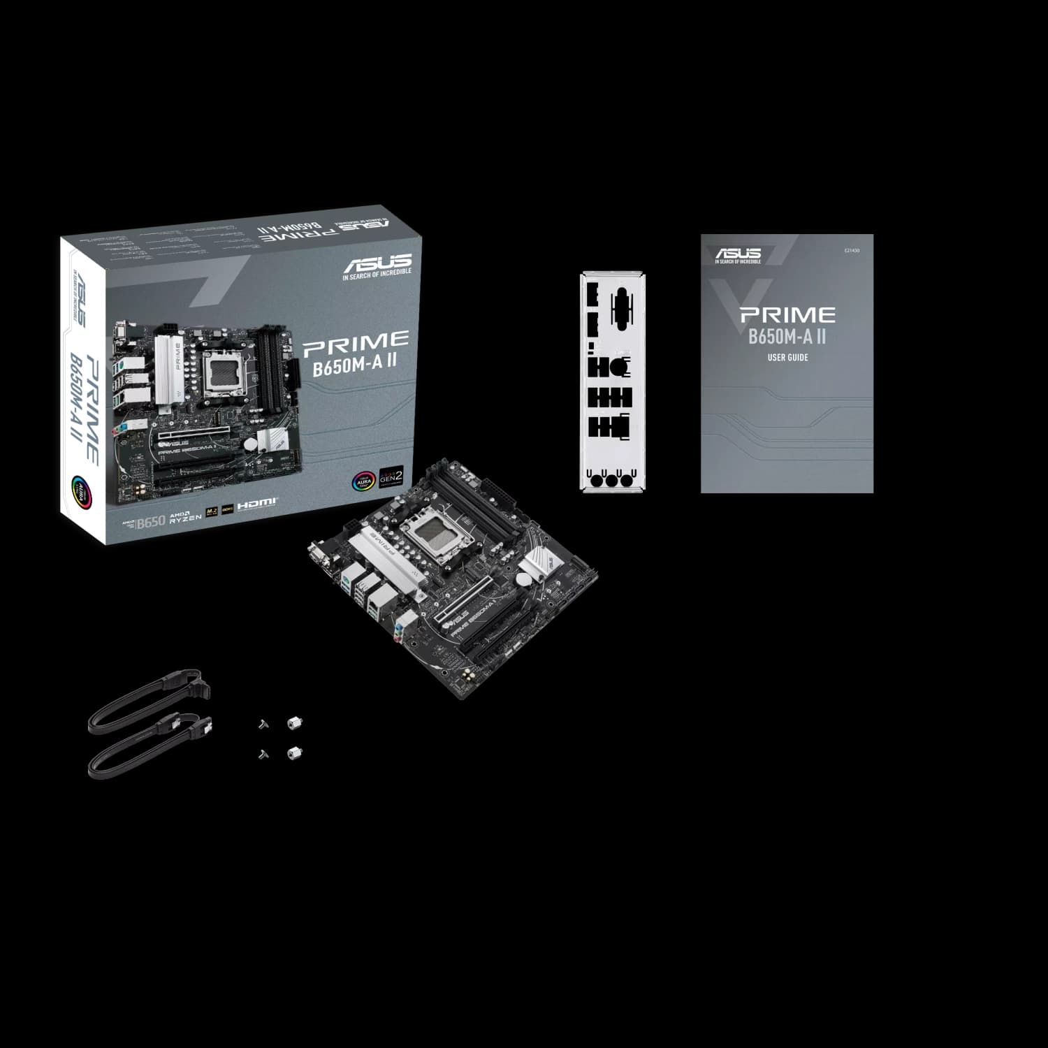 Motherboard ASUS PRIME B650M-A II AM5 DDR5 · Asus · AMD AM5