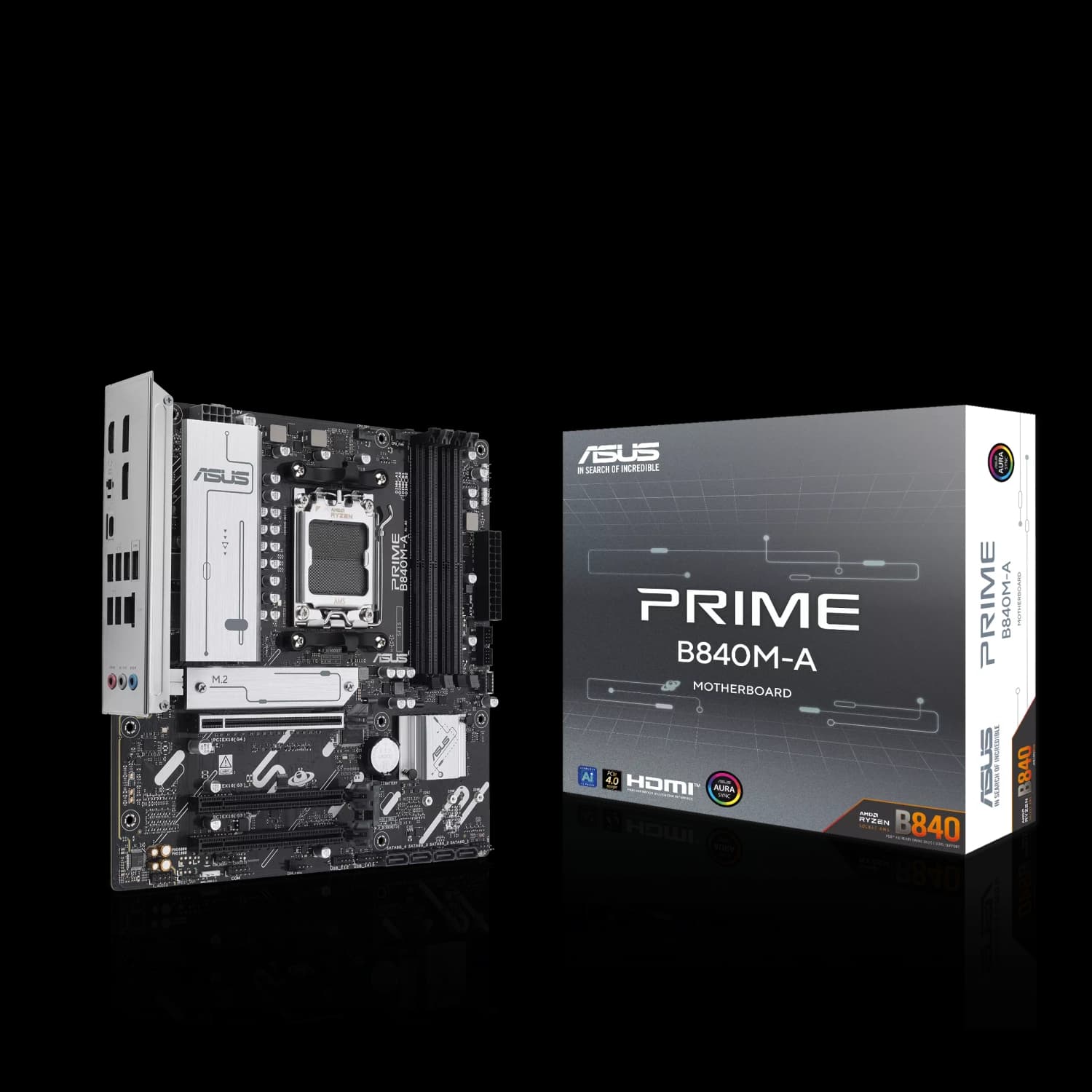 Motherboard ASUS PRIME B840M-A AM5 DDR5 · Asus · AMD AM5