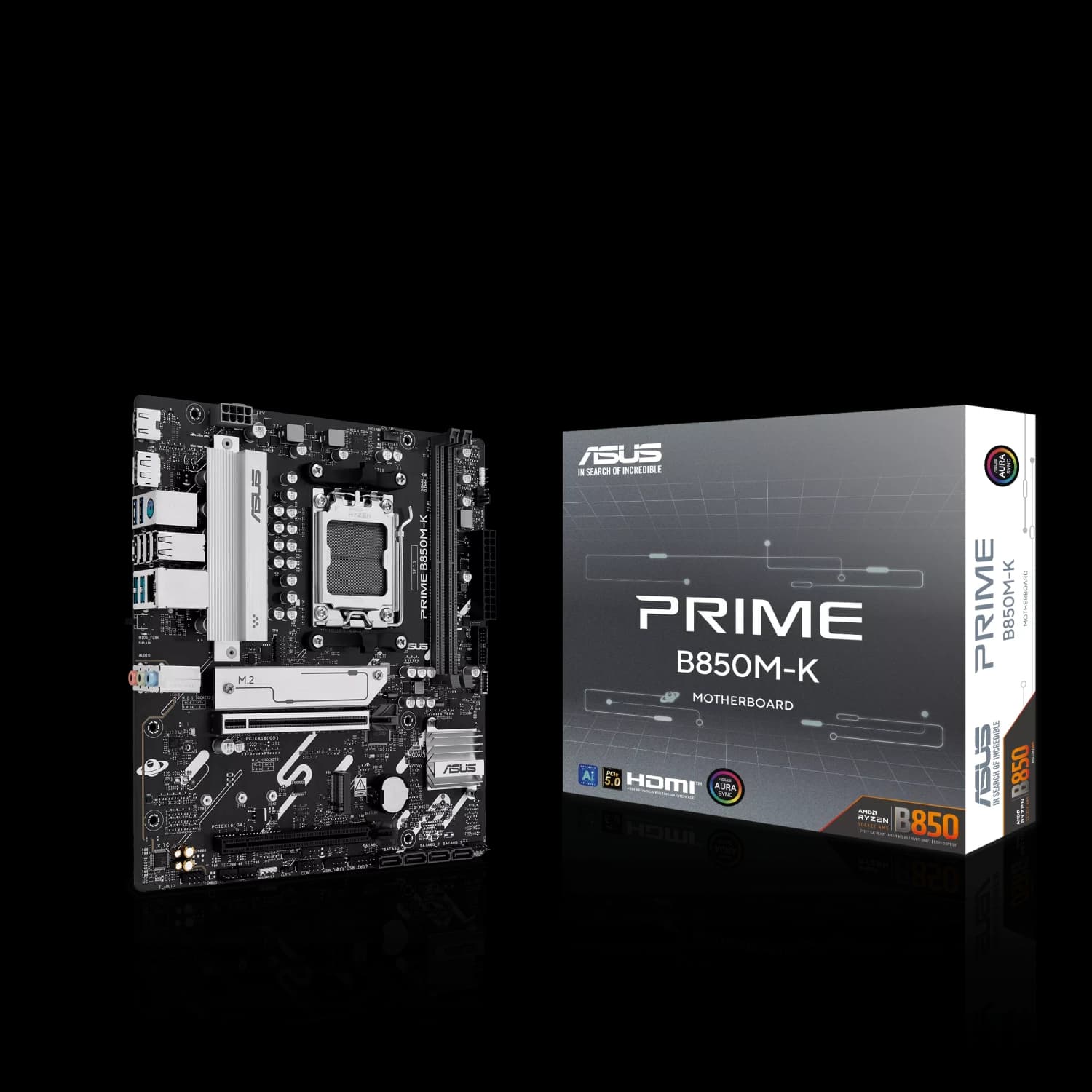 Motherboard ASUS PRIME B850M-K AM5 DDR5 · Asus · AMD AM5