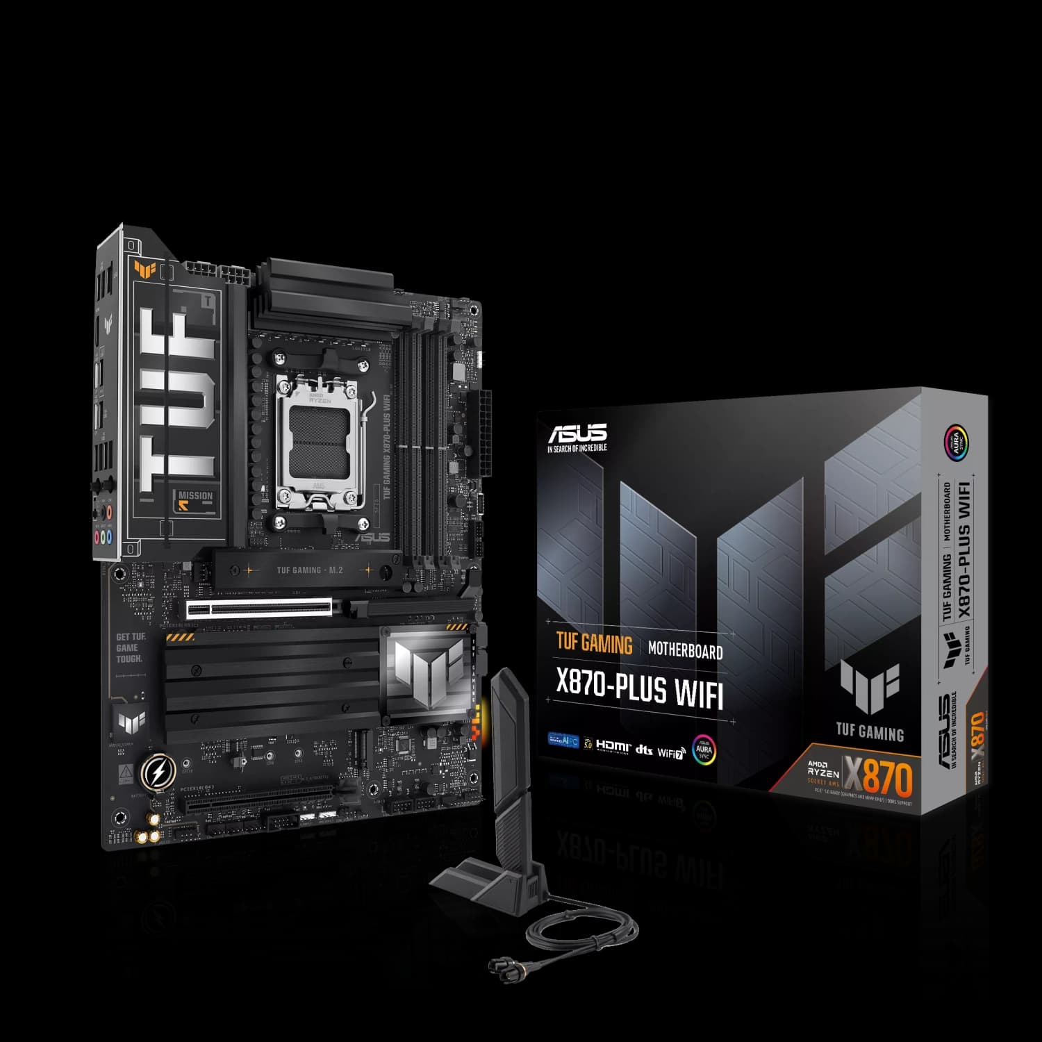 Motherboard ASUS TUF GAMING X870-PLUS WIFI AM5 DDR5 · Asus · AMD AM5