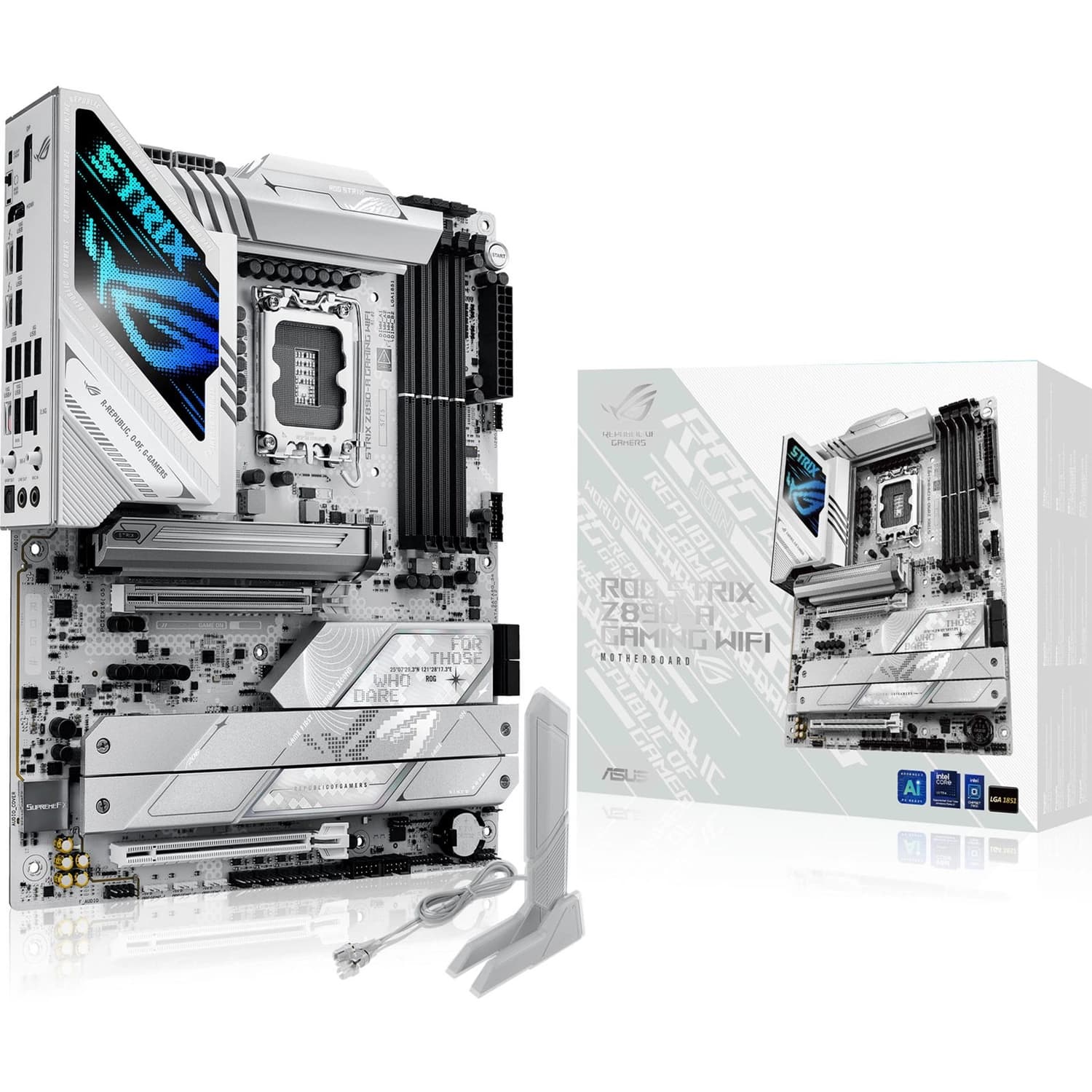 Motherboard ASUS ROG STRIX Z890-A GAMING WIFI LGA1851 DDR5 · Asus · Intel 1851