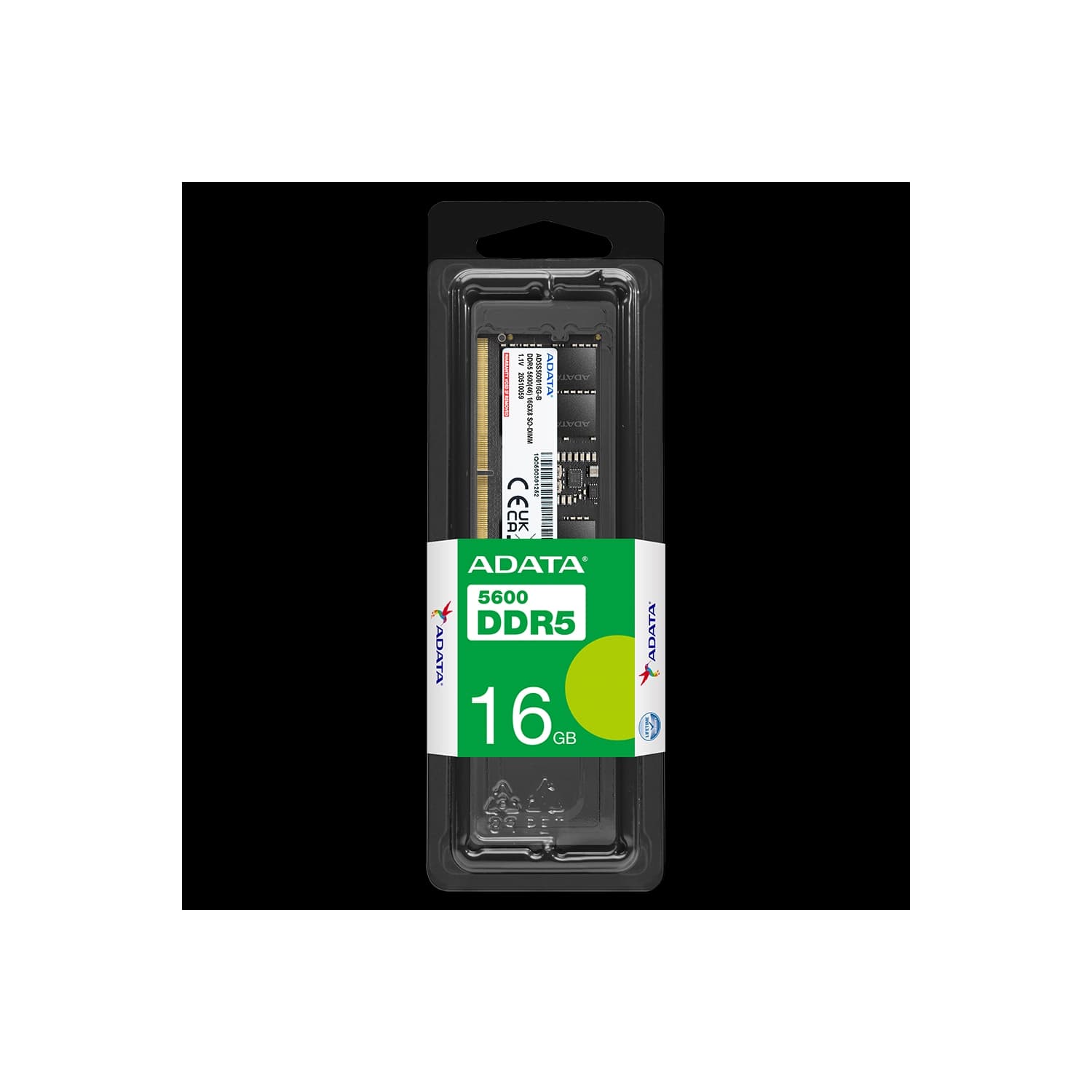 Memoria Ram SODIMM ADATA 16GB DDR5 5600MHz CL46 1.1V · ADATA · SODIMM DDR5