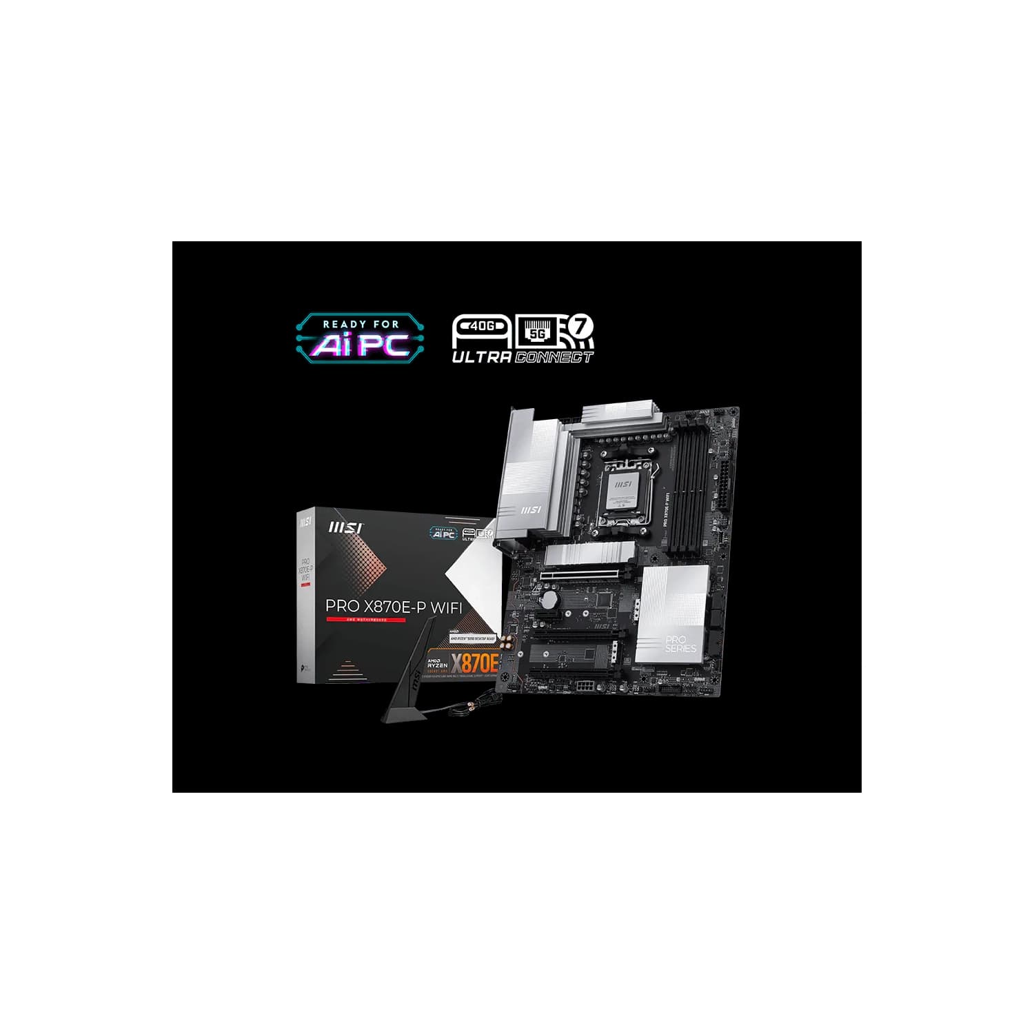 Motherboard MSI PRO X870E-P WIFI AM5 DDR5 · MSI · AMD AM5