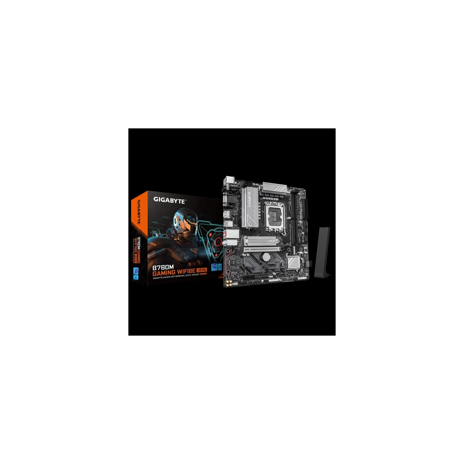 Motherboard GIGABYTE B760M GAMING WIFI6E GEN5 LGA1700 DDR5 · Gigabyte · General