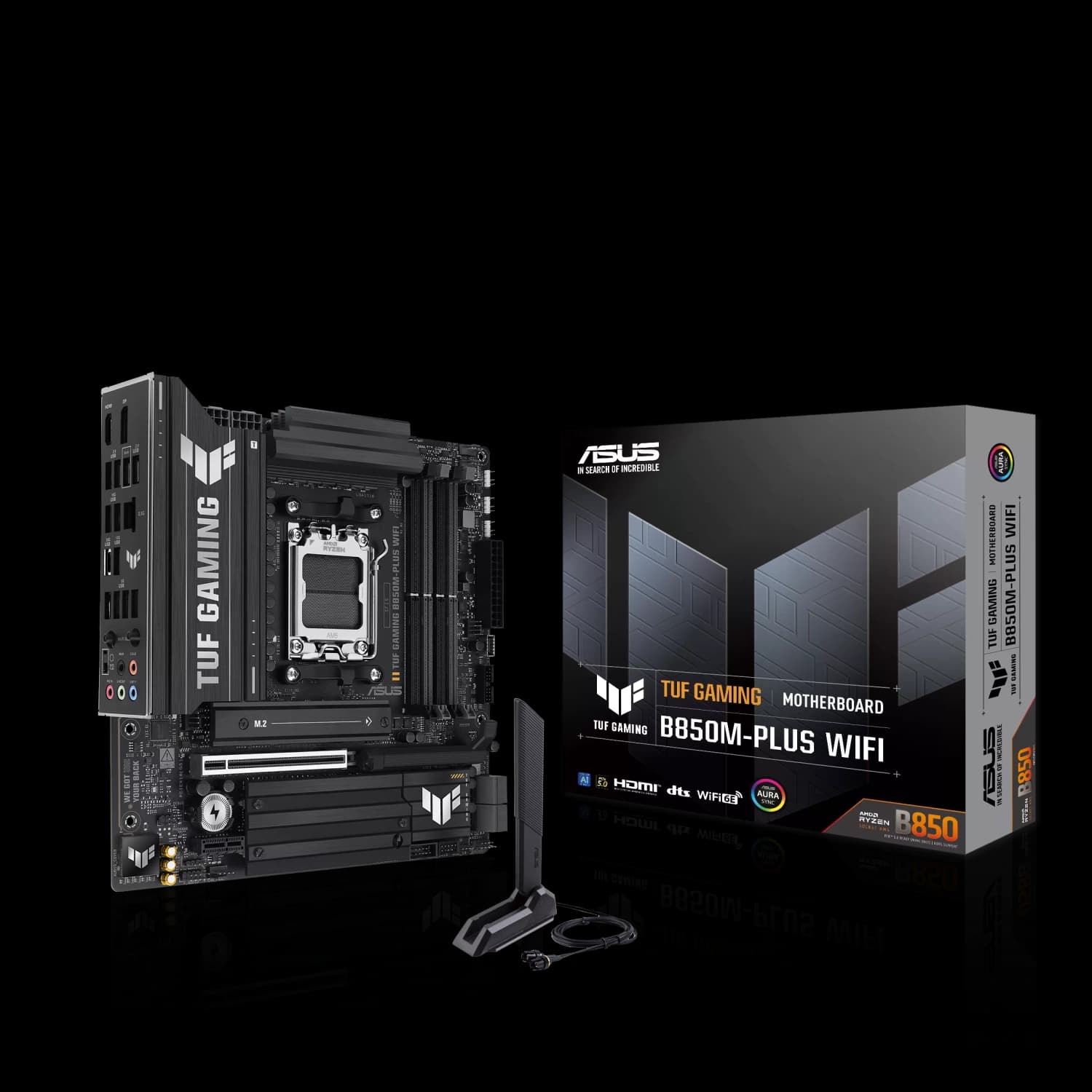 Motherboard ASUS TUF GAMING B850M-PLUS WIFI AM5 D · Asus · AMD AM5