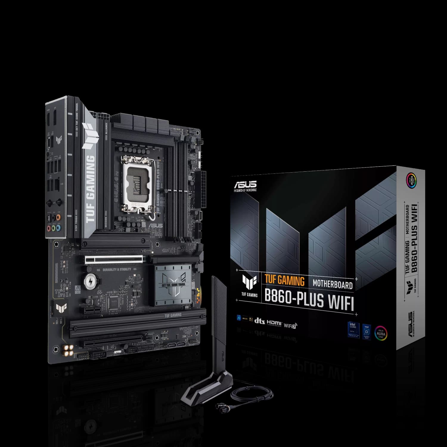 Motherboard ASUS TUF GAMING B860-PLUS WIFI LGA1851 DDR5 · Asus · Intel 1851