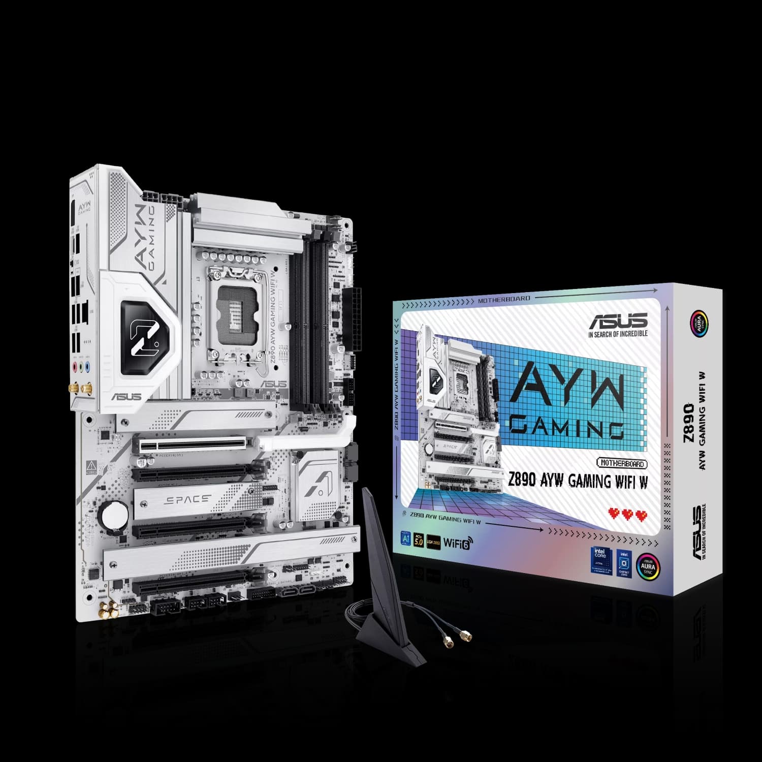 Motherboard ASUS Z890 AYW GAMING WIFI W LGA1851 DDR5 · Asus · Intel 1851
