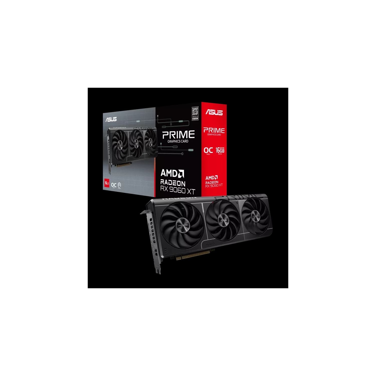 Placa de Video ASUS AMD Radeon PRIME-RX9060XT O16G GDDR6 · Asus · AMD Radeon RX