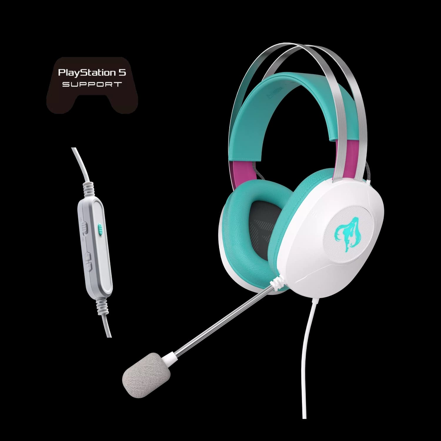 Auricular ASUS A303 TUF GAMING H1 GEN II HATSUNE MIKU EDITION · Asus