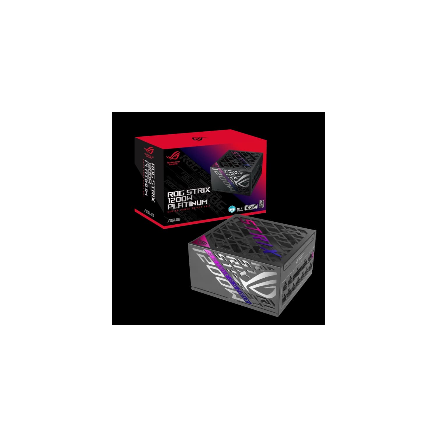 Fuente ASUS ROG-STRIX 1200W PLATINUM GAMING · Asus · 80+ Platinum