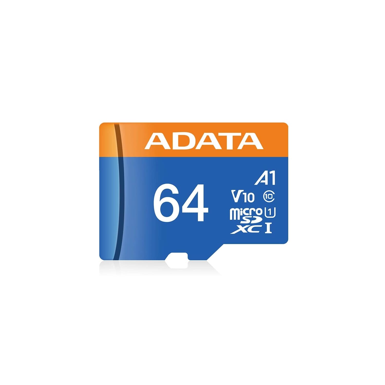 Tarjeta de Memoria ADATA Premier microSDXC 64GB UHS-I U1 A1 V10 100MB/s c/adaptador · ADATA · General