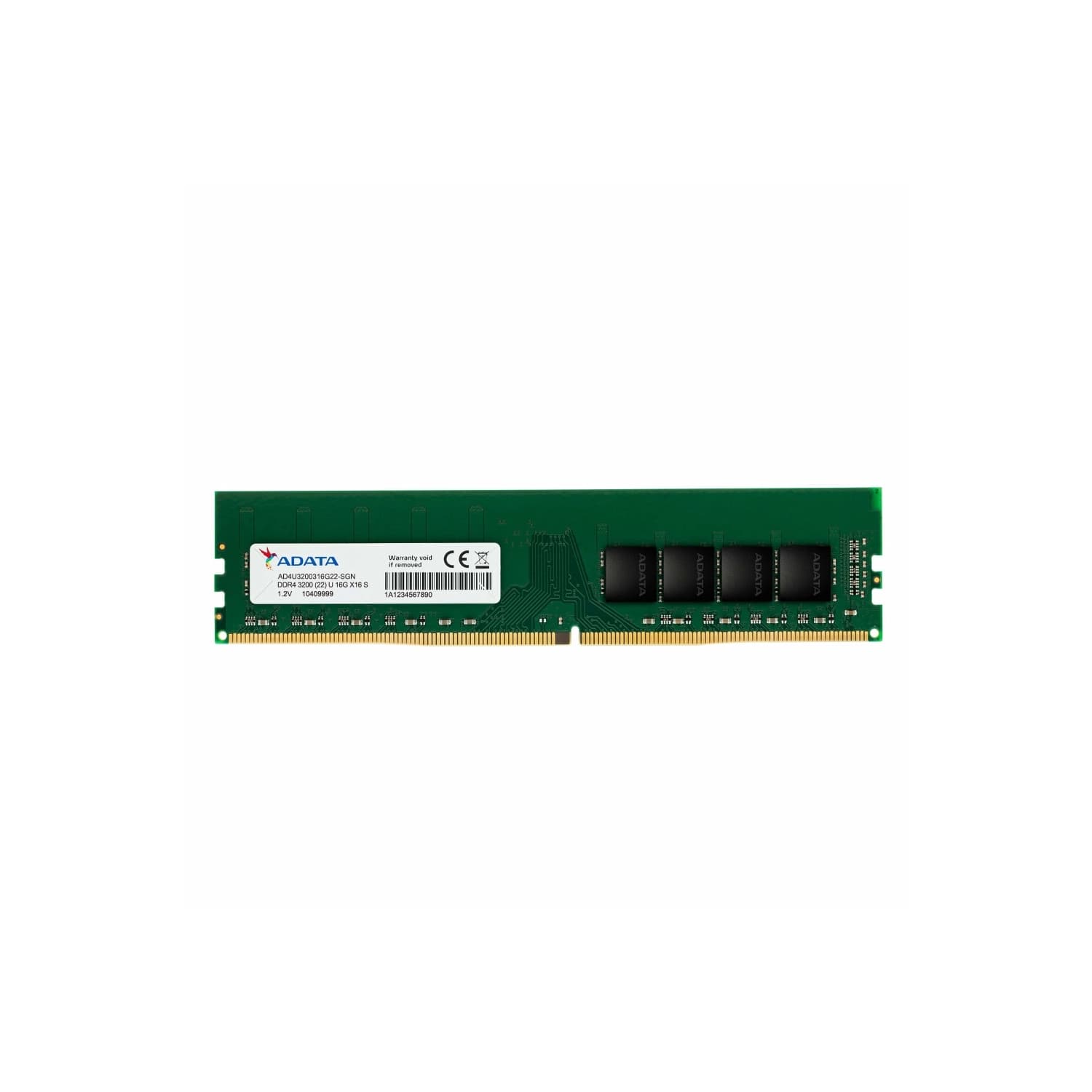 Memoria Ram UDIMM ADATA 16GB DDR4 3200MHz CL22 1.2V · ADATA · DDR4