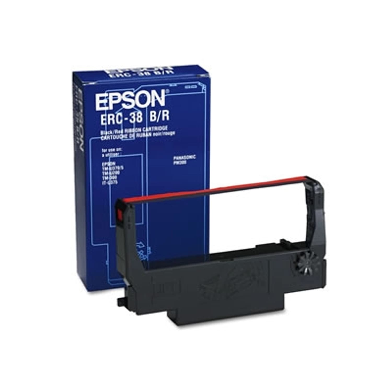 Cinta de tinta Epson ERC-38B Negra · Epson · Cartucho de tinta